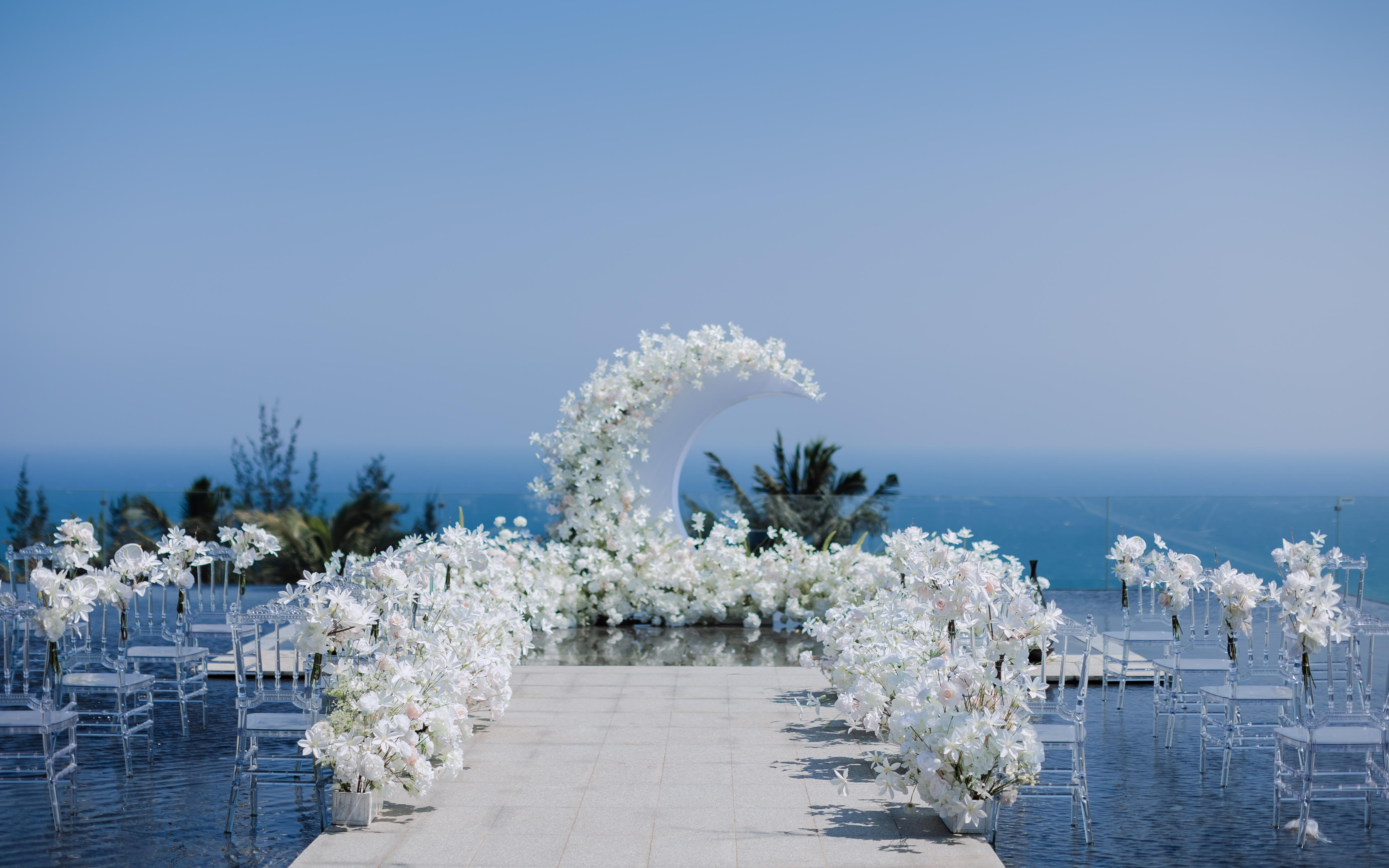 三亚亚龙湾万豪”海之恋“教堂婚礼