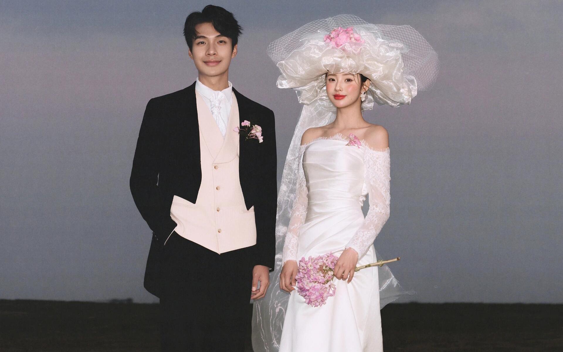 ccd电影感法式婚纱照❗️