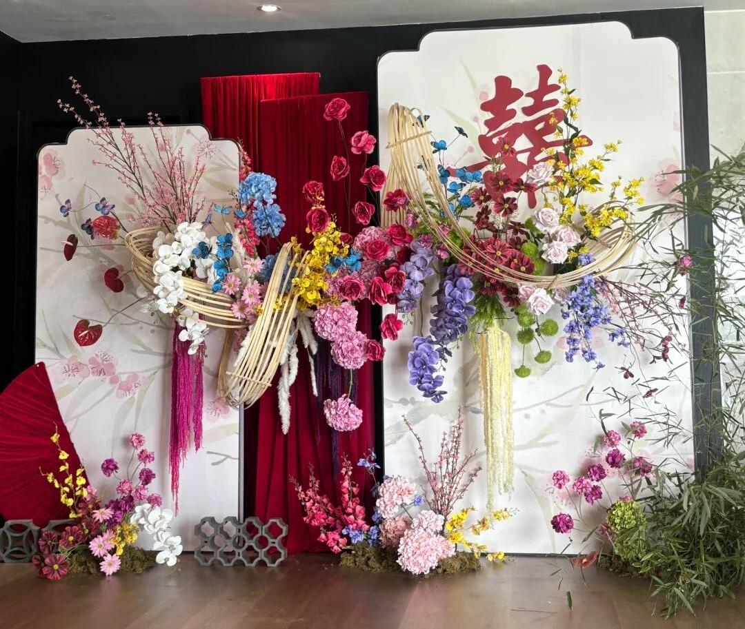 订婚宴会氛围布置