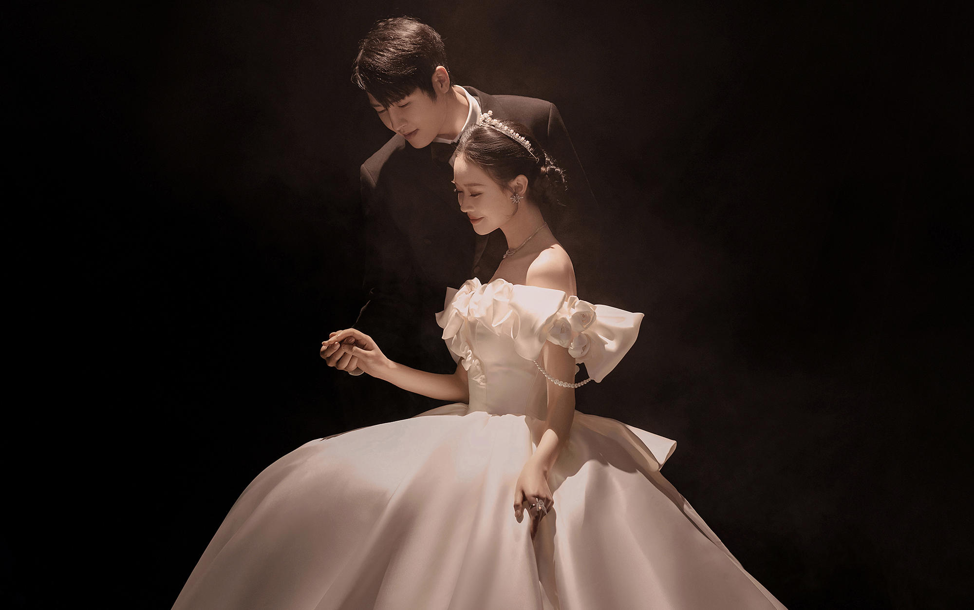 OMG!梦幻光影婚纱照真的太美了