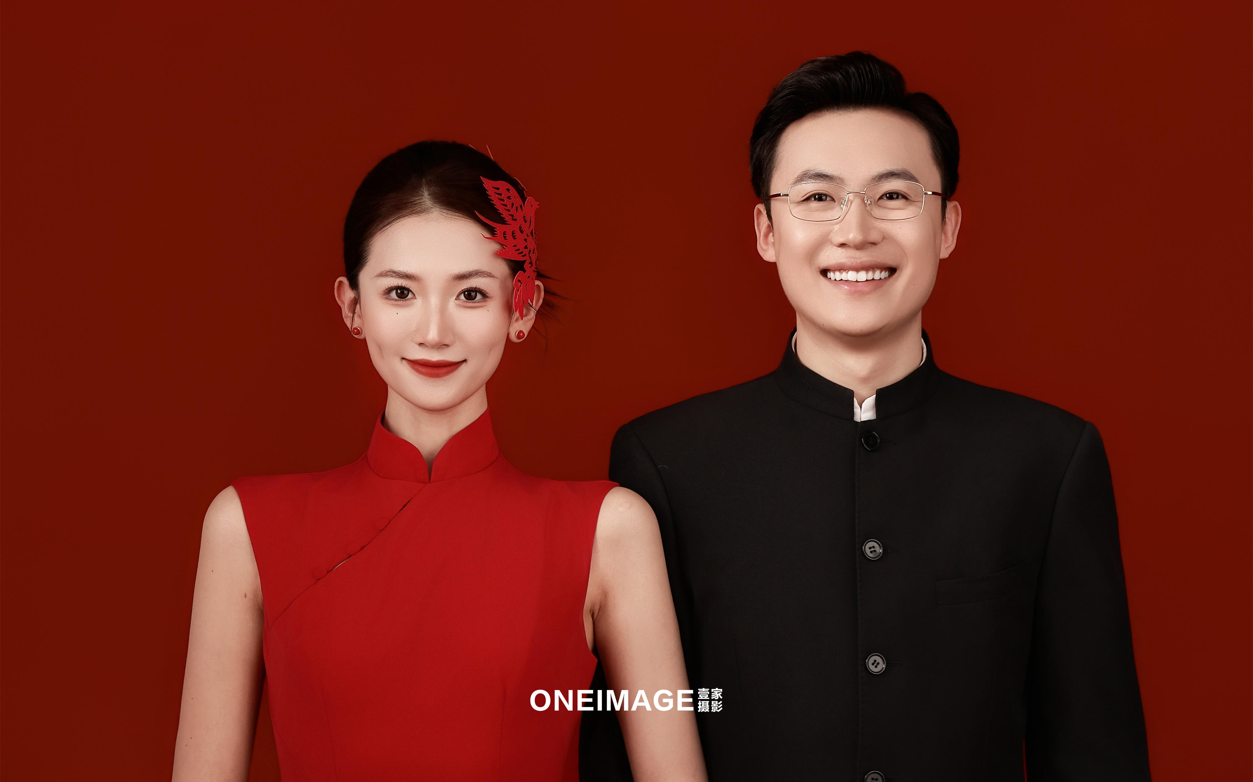 【壹家摄影】新中式婚纱照 | 红墙下的东方浪漫