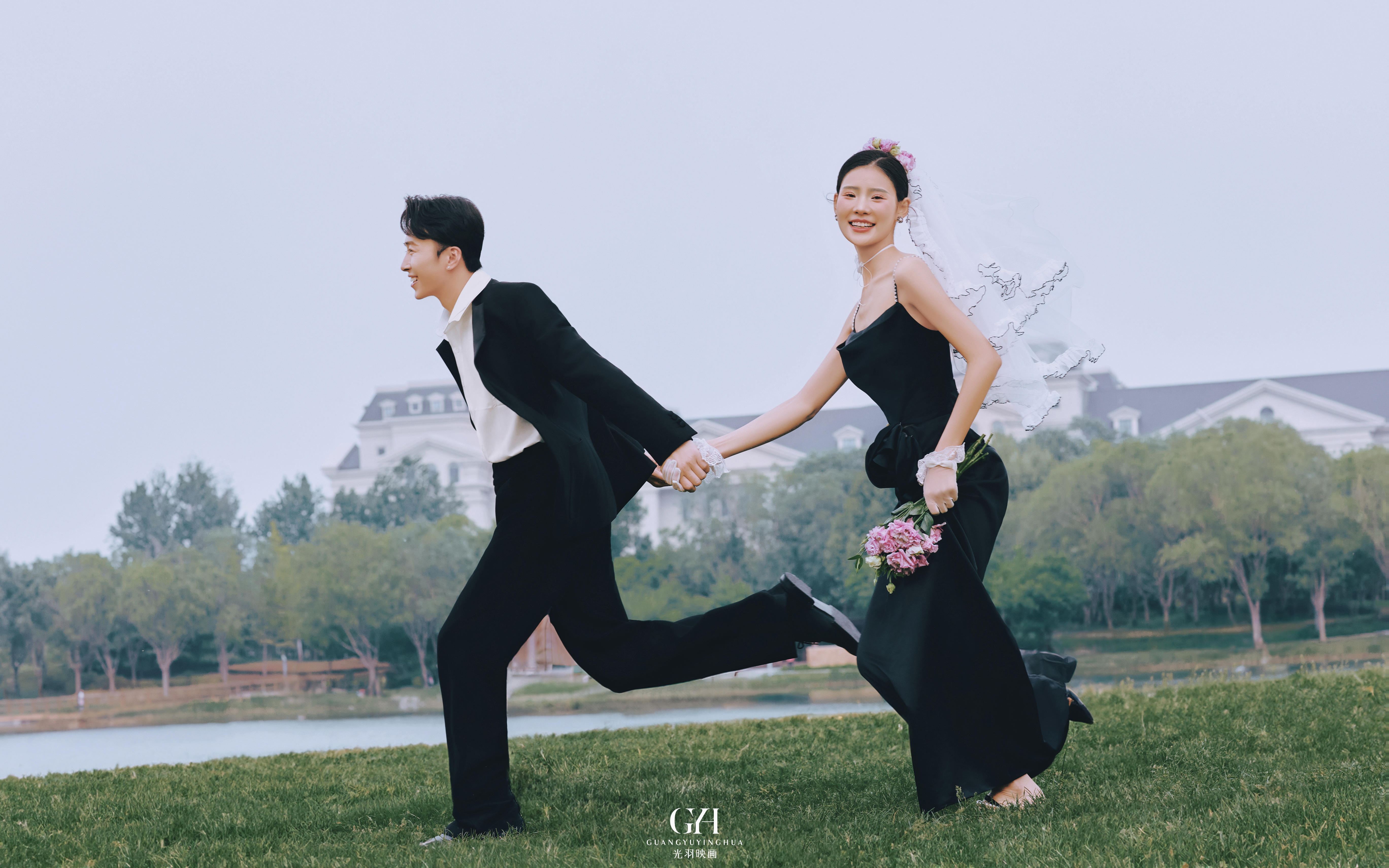 胶片森系婚纱照