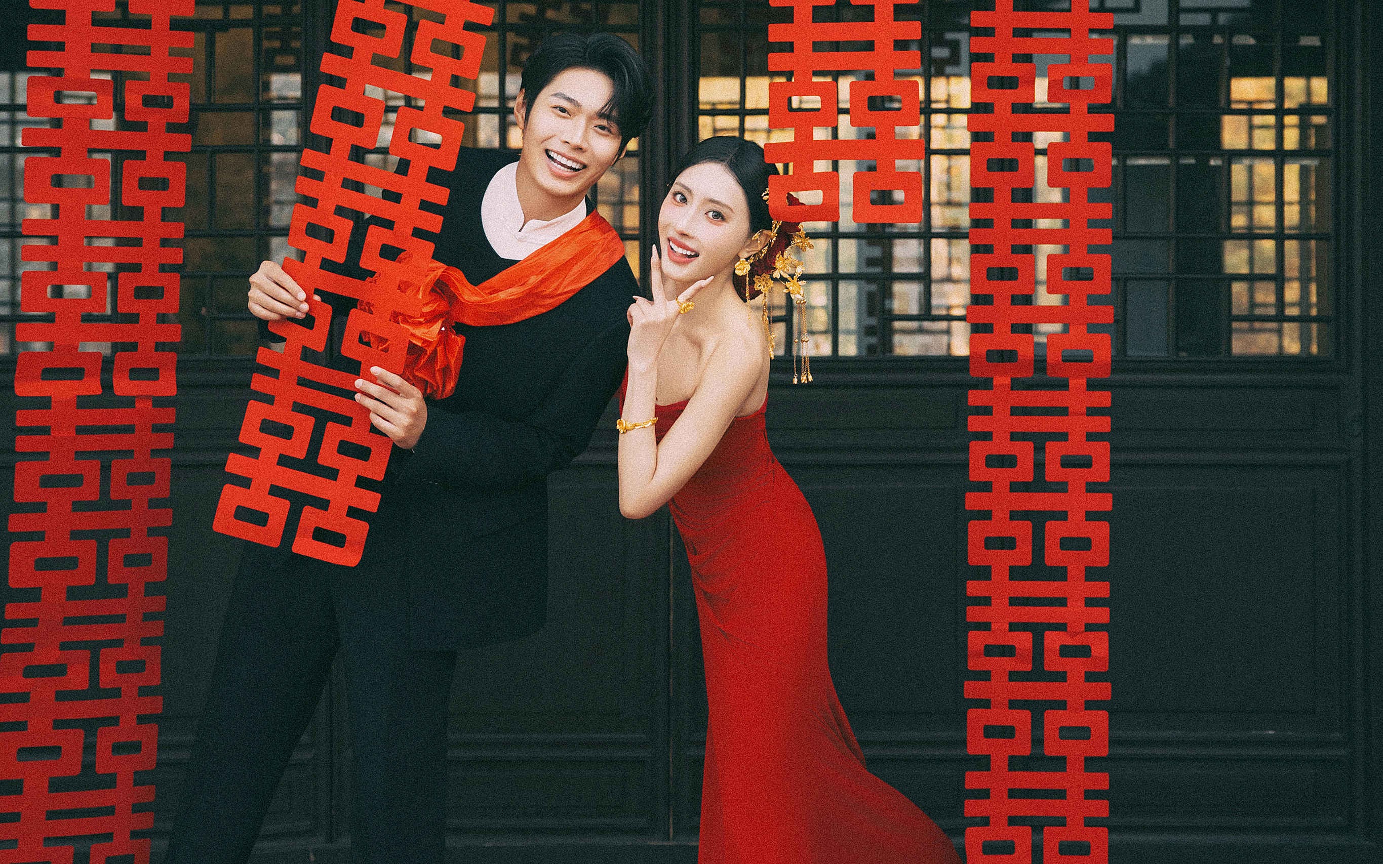 一眼万年！东方美学新中式婚纱照真的好迷人