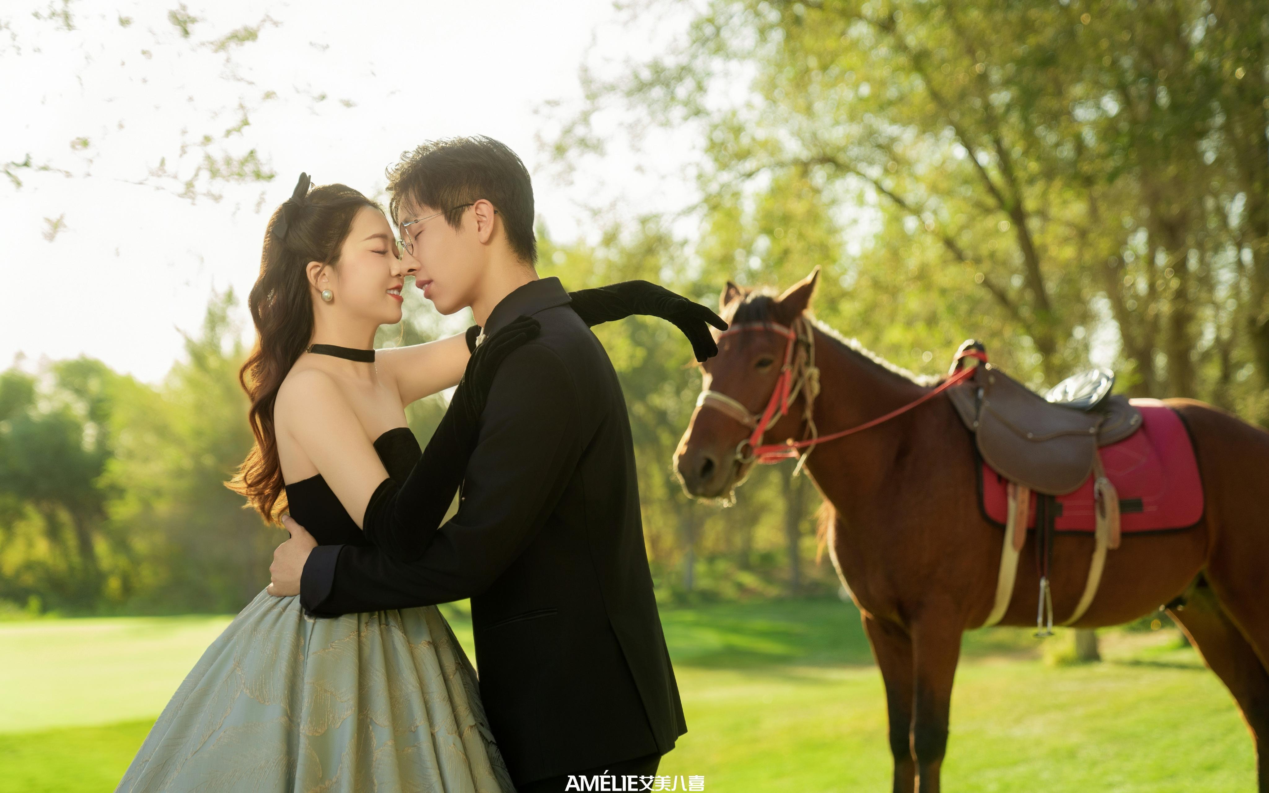 草坪赫本婚照！优雅封神🌿