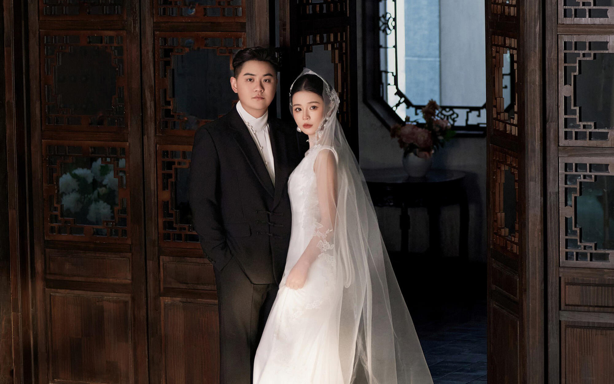 MG客片｜✨ 当白纱遇上木窗棂｜阜阳婚纱照