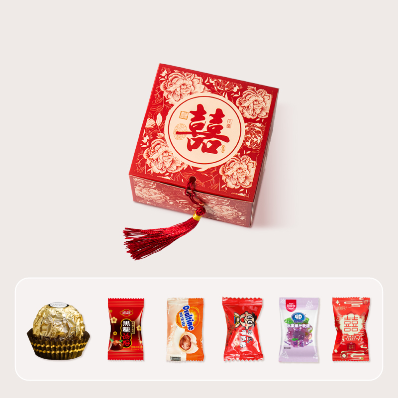 INS风中式喜糖成品套餐支持定制