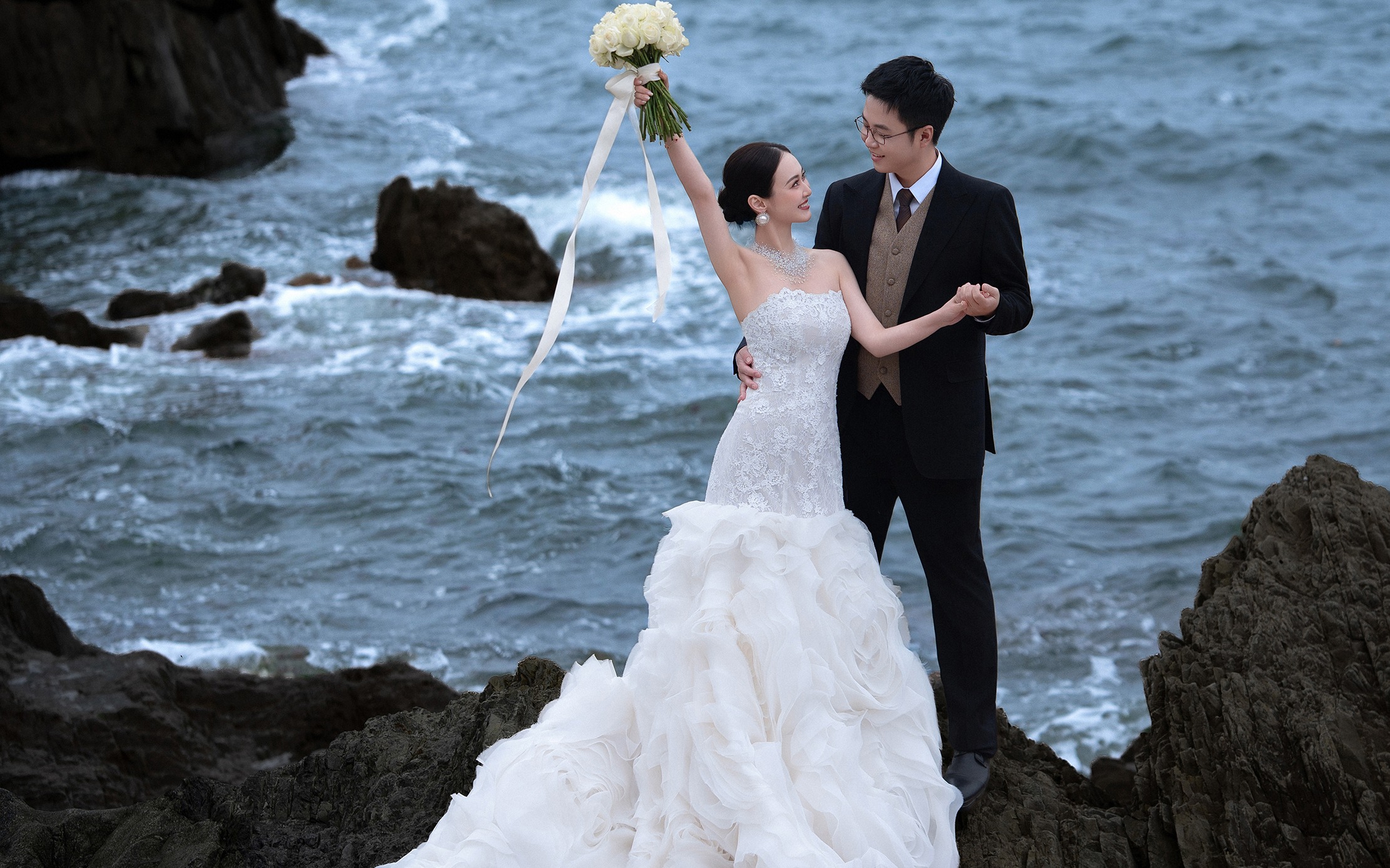 【岚卡映像】海边氛围婚纱照