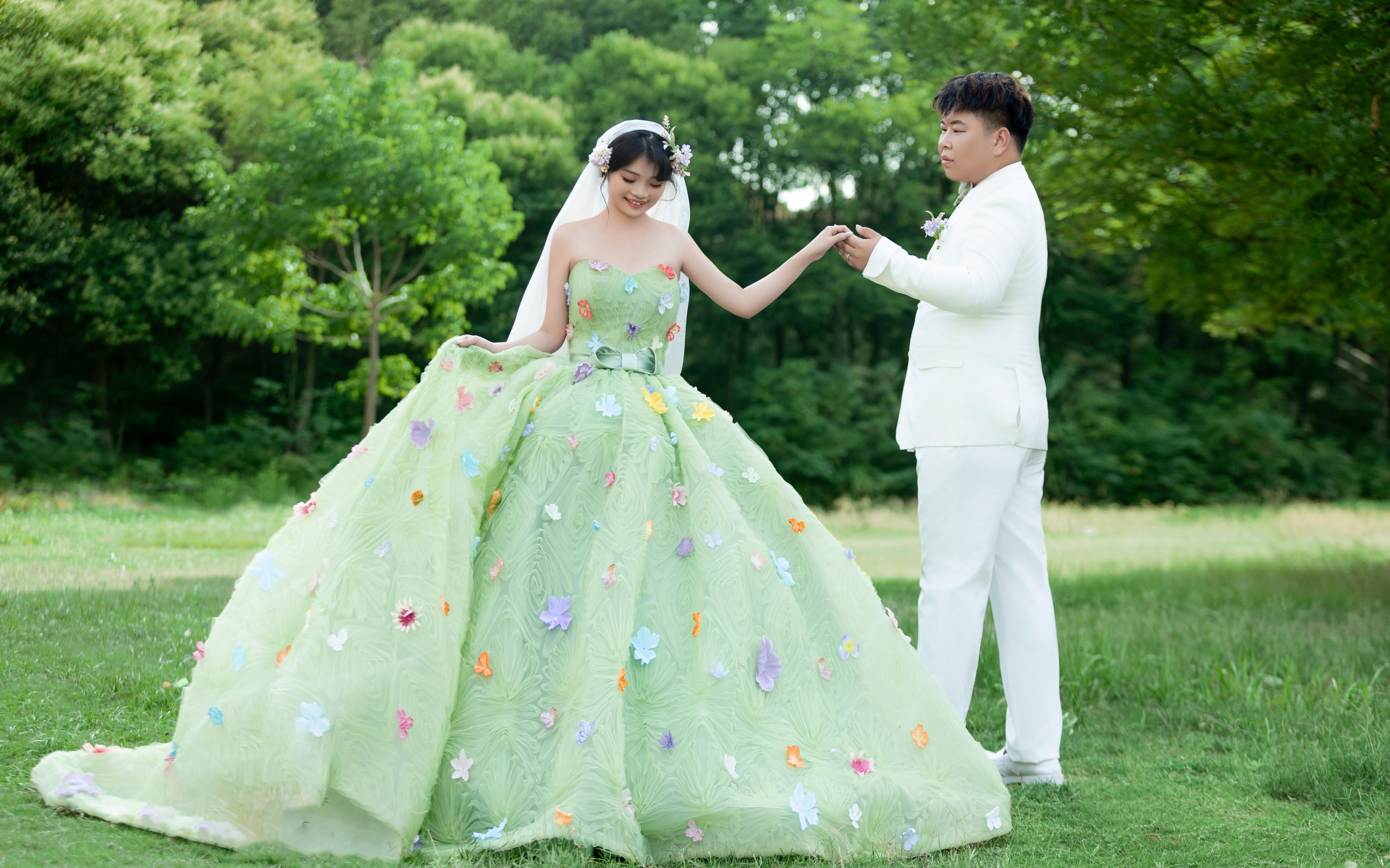 【优格】绿野仙踪！森系在逃公主婚纱照