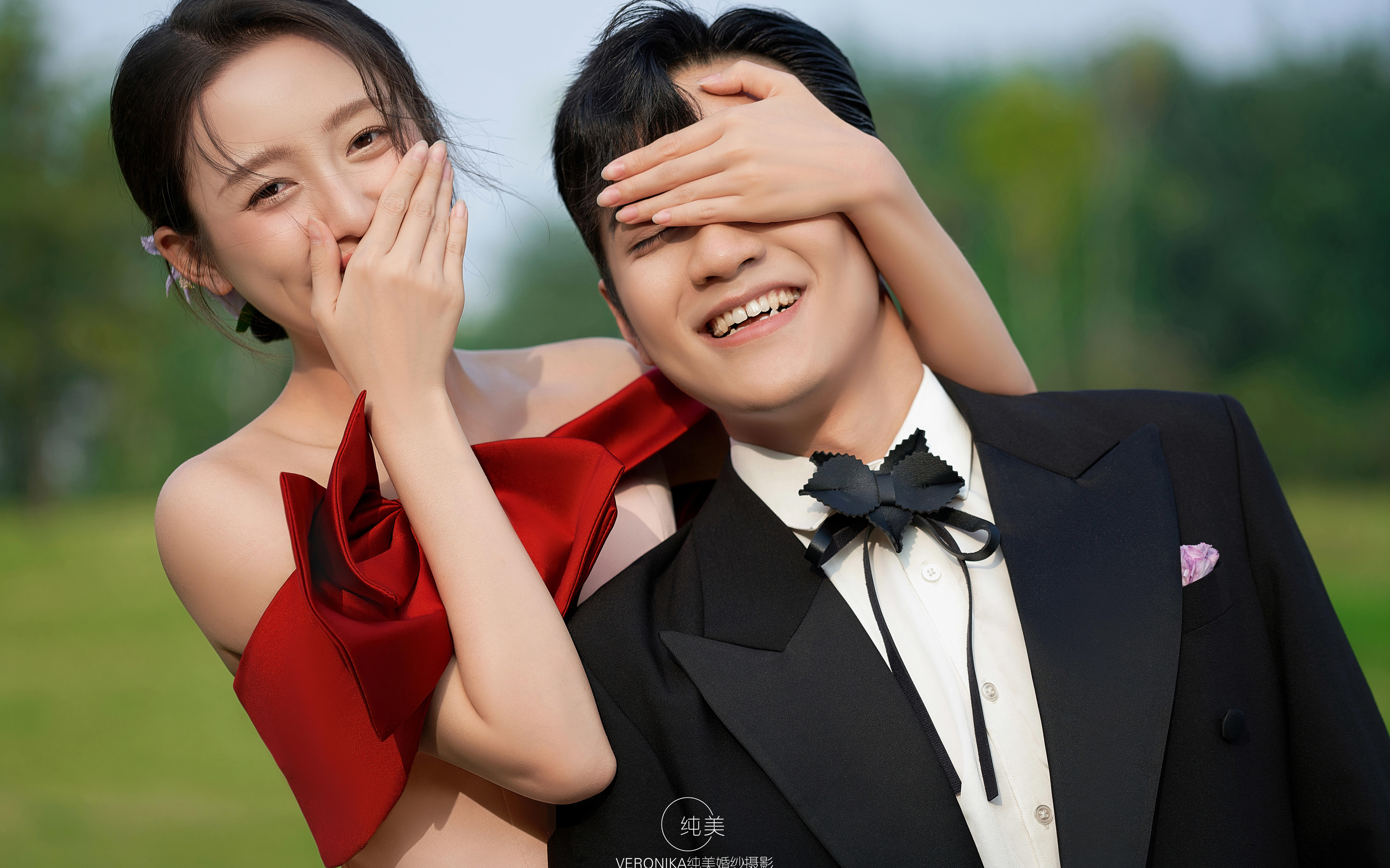 一眼就會淪陷??溫柔又治 愈的森系婚紗照