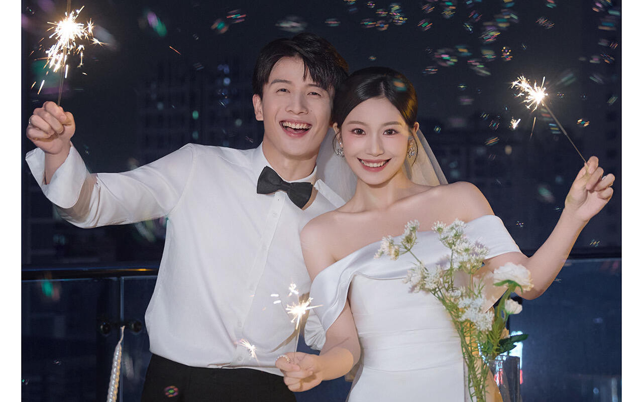 難怪姐妹都拍電影感婚紗照??換我我也會愛上