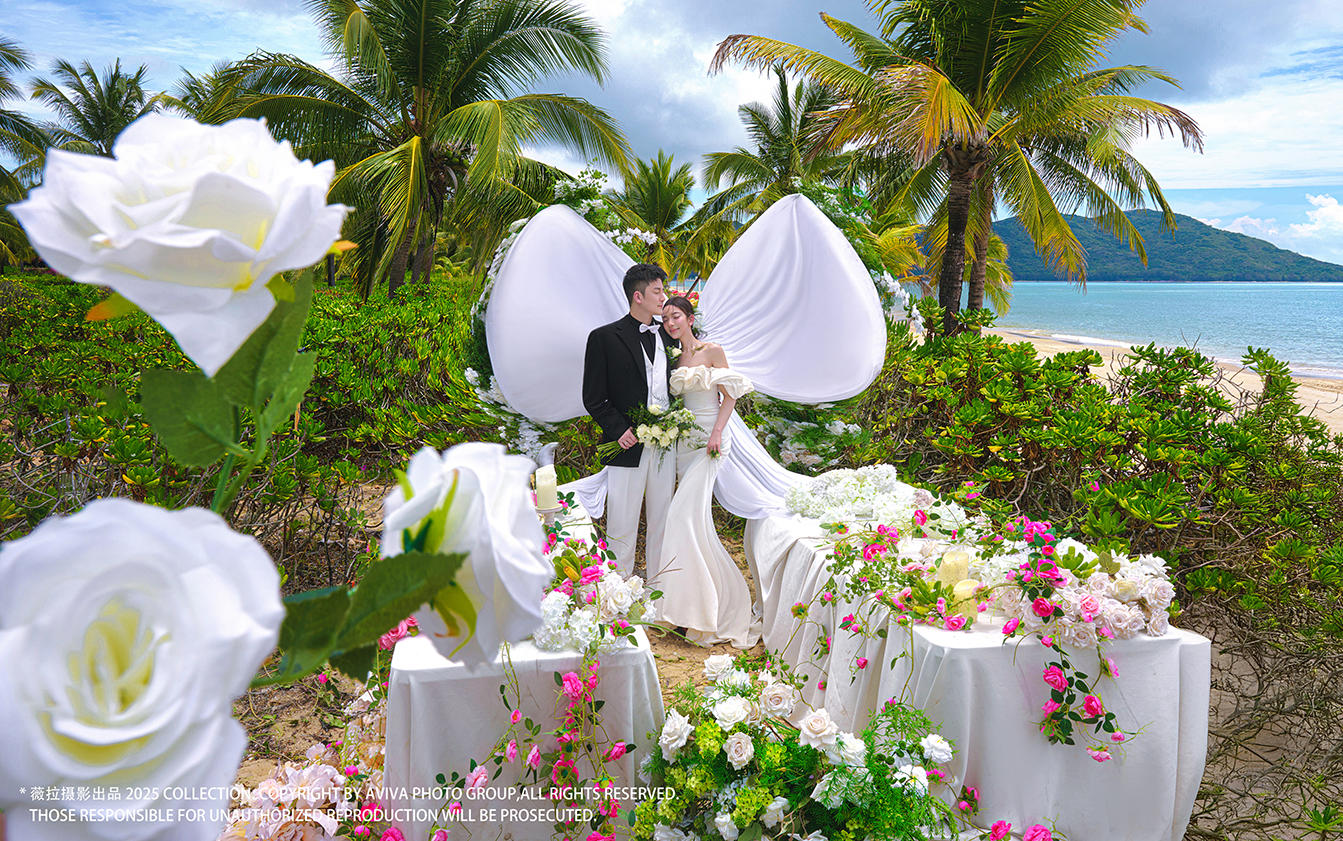 三亚客片·仪式感之神 | 三亚海边婚纱照