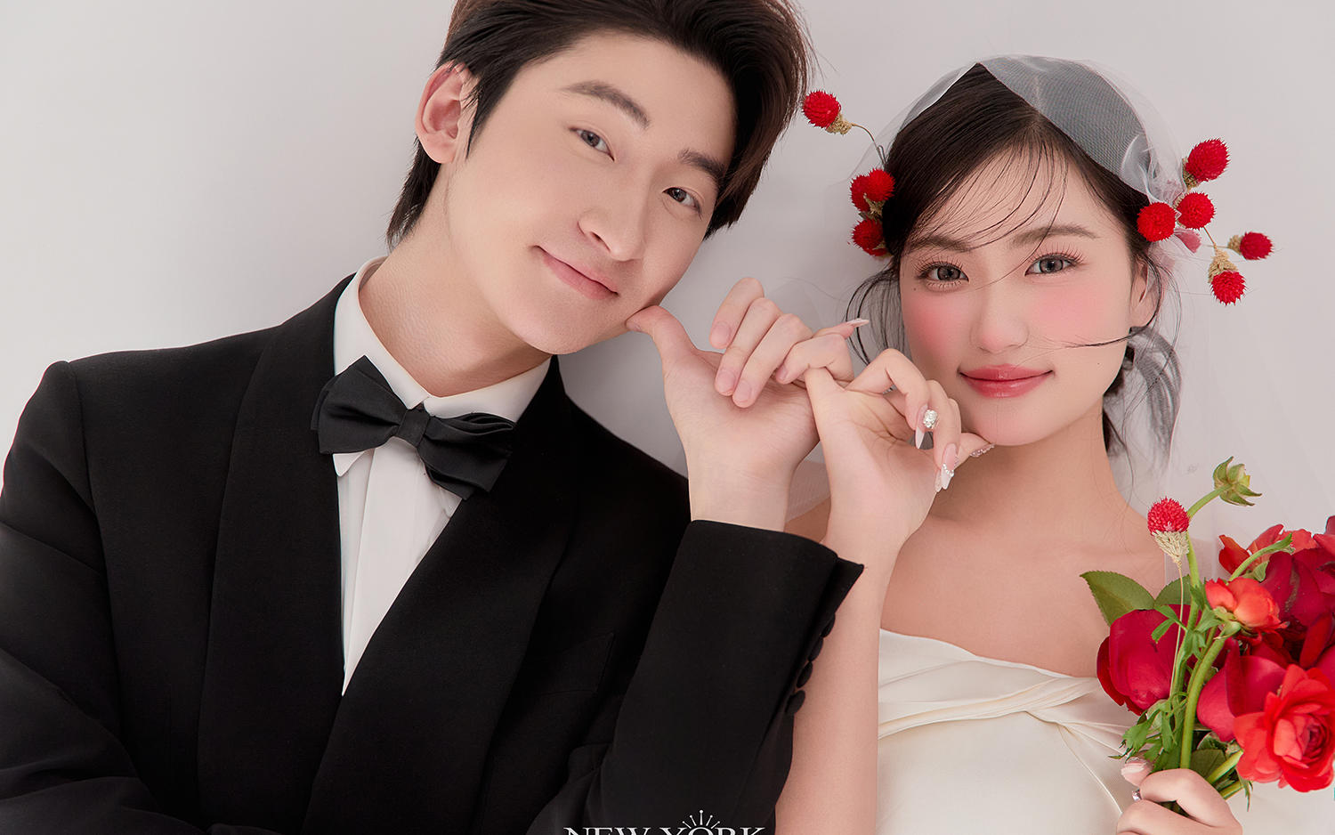明媚加倍??比韓劇還浪漫的氛圍感婚紗照！