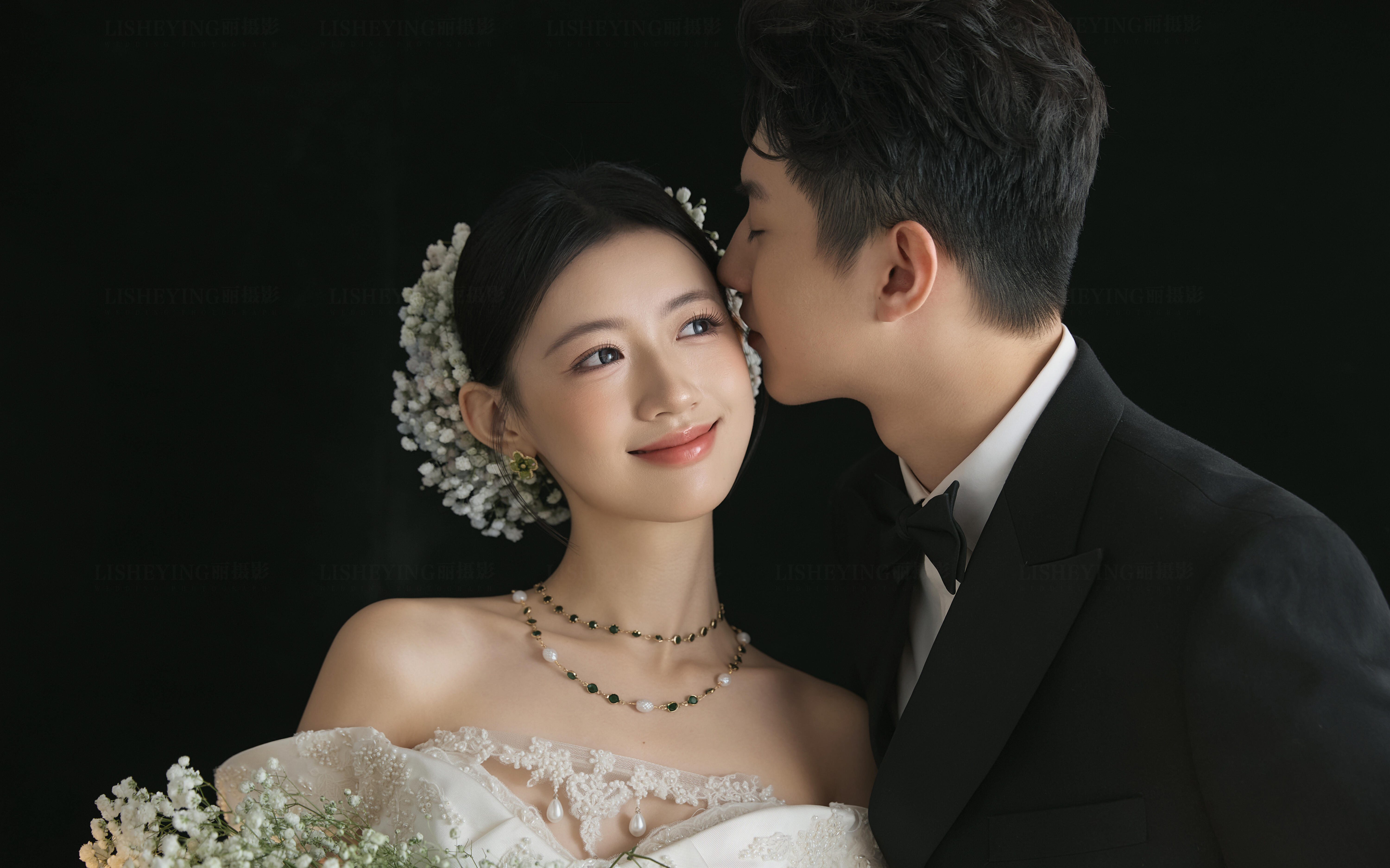 【满天星妆造真的把婚纱照拍绝了~】