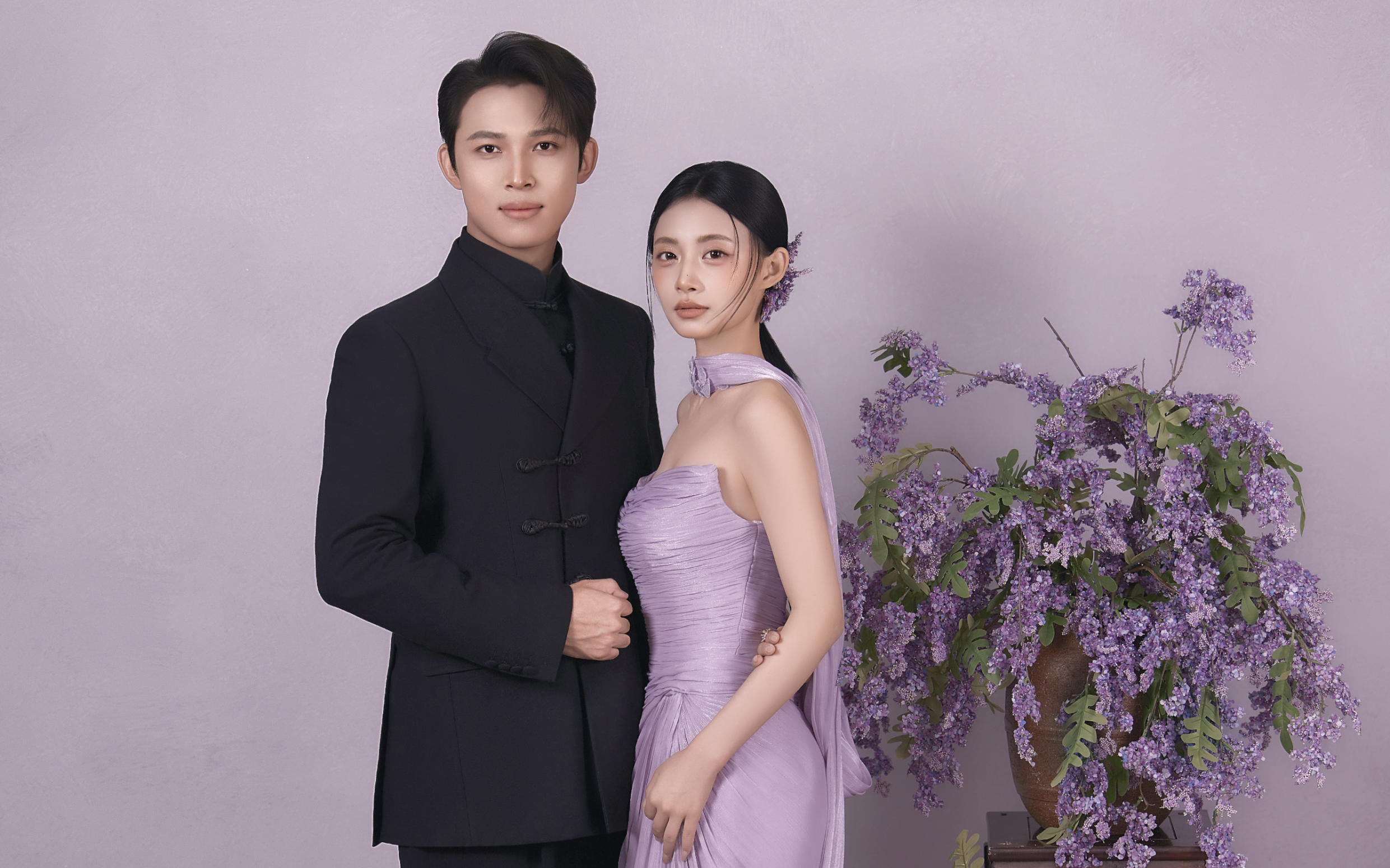 【云棲影像】絕絕紫小眾新中式婚紗照