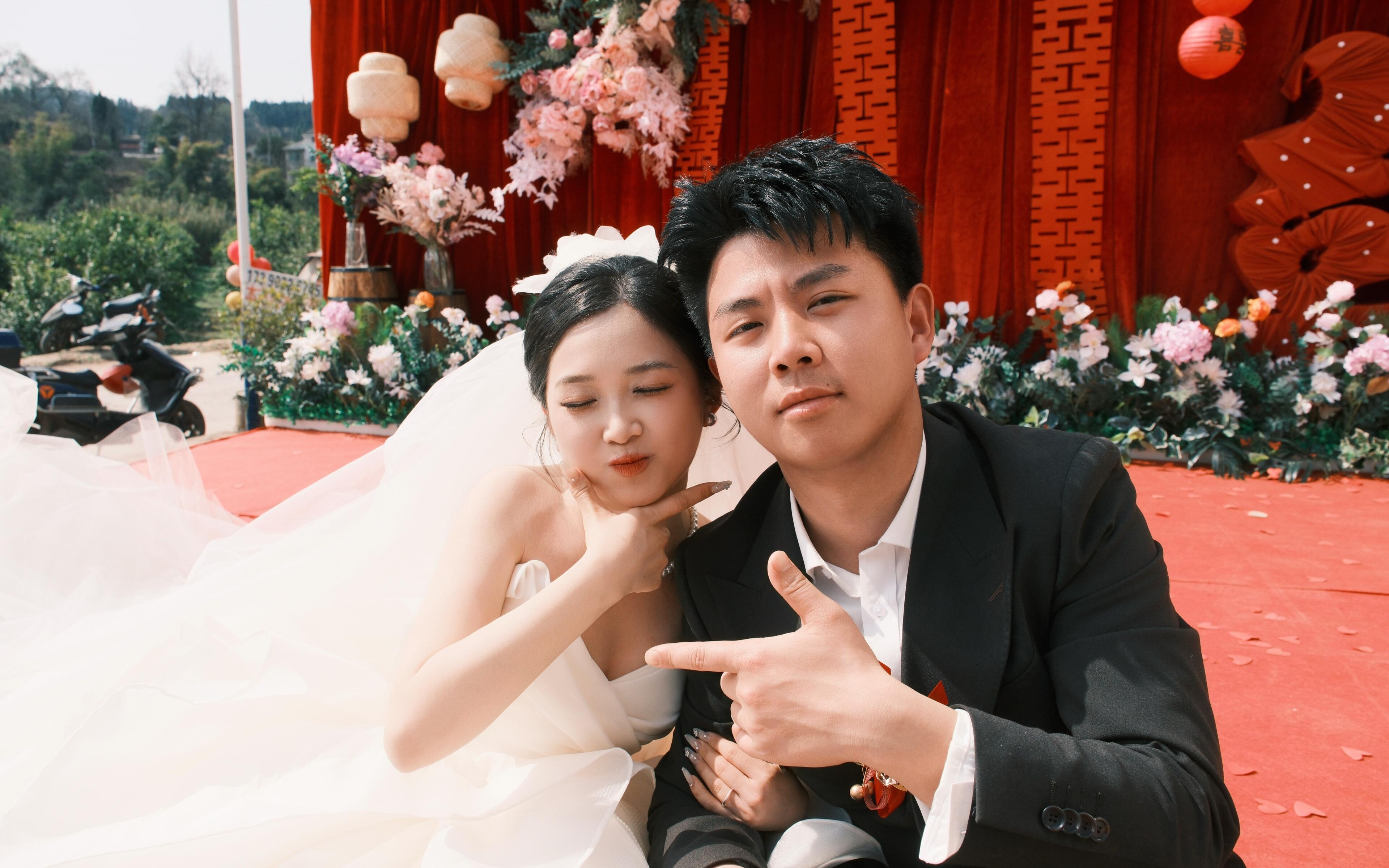 【金铂爵】农村婚礼的浪漫体现！!