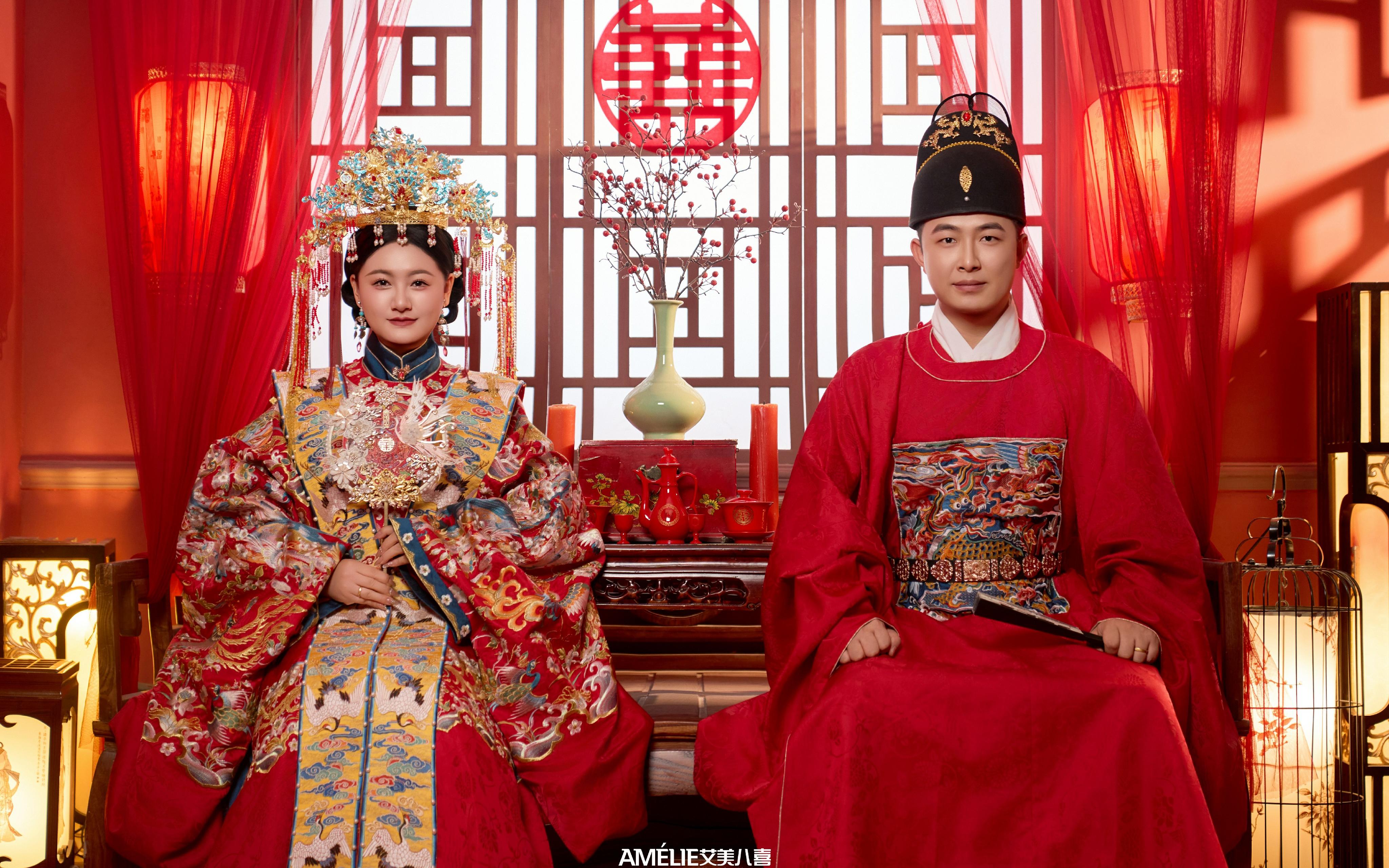 🏮明制婚服，氛围感封神