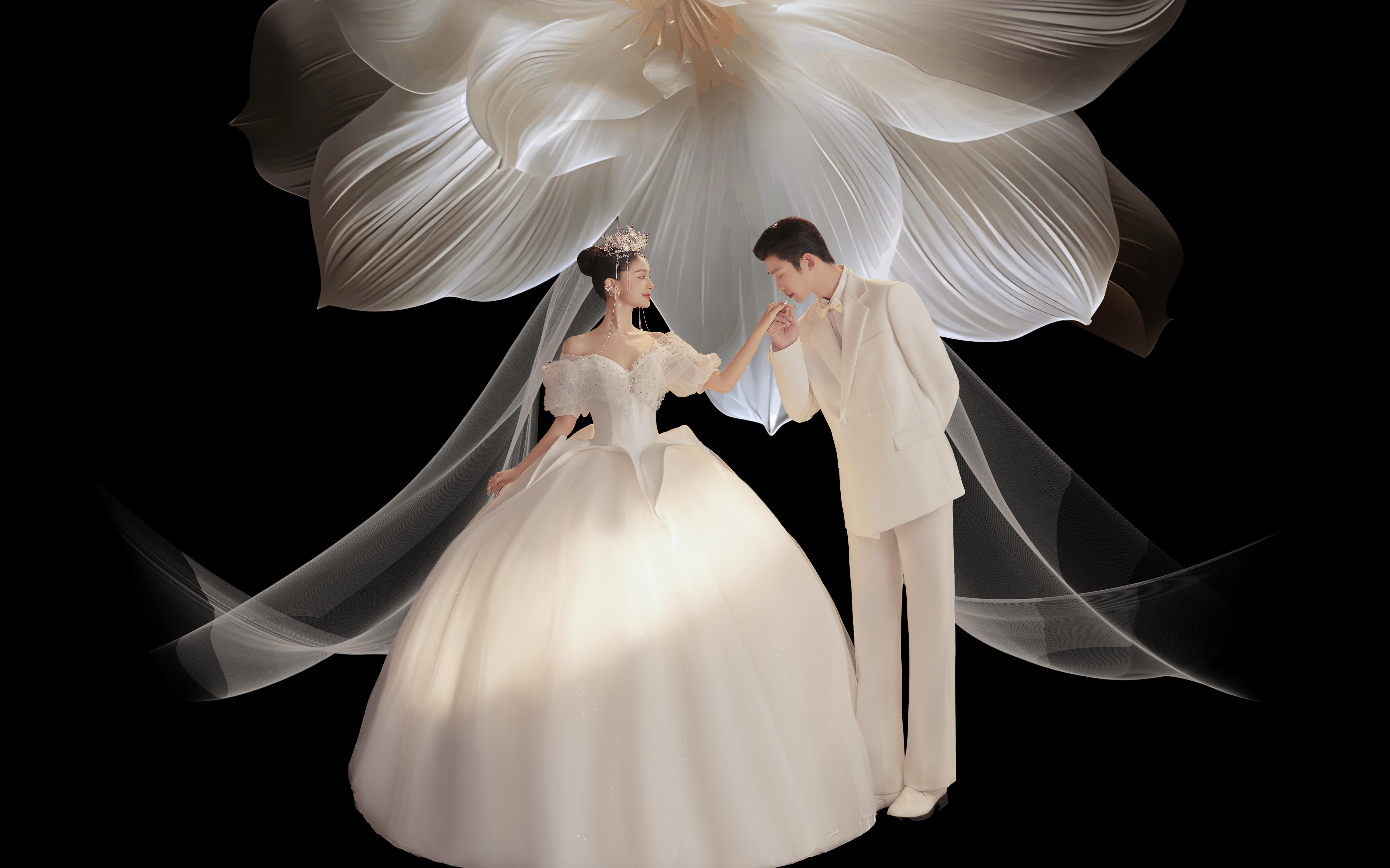 高定光影韓系婚紗照??！