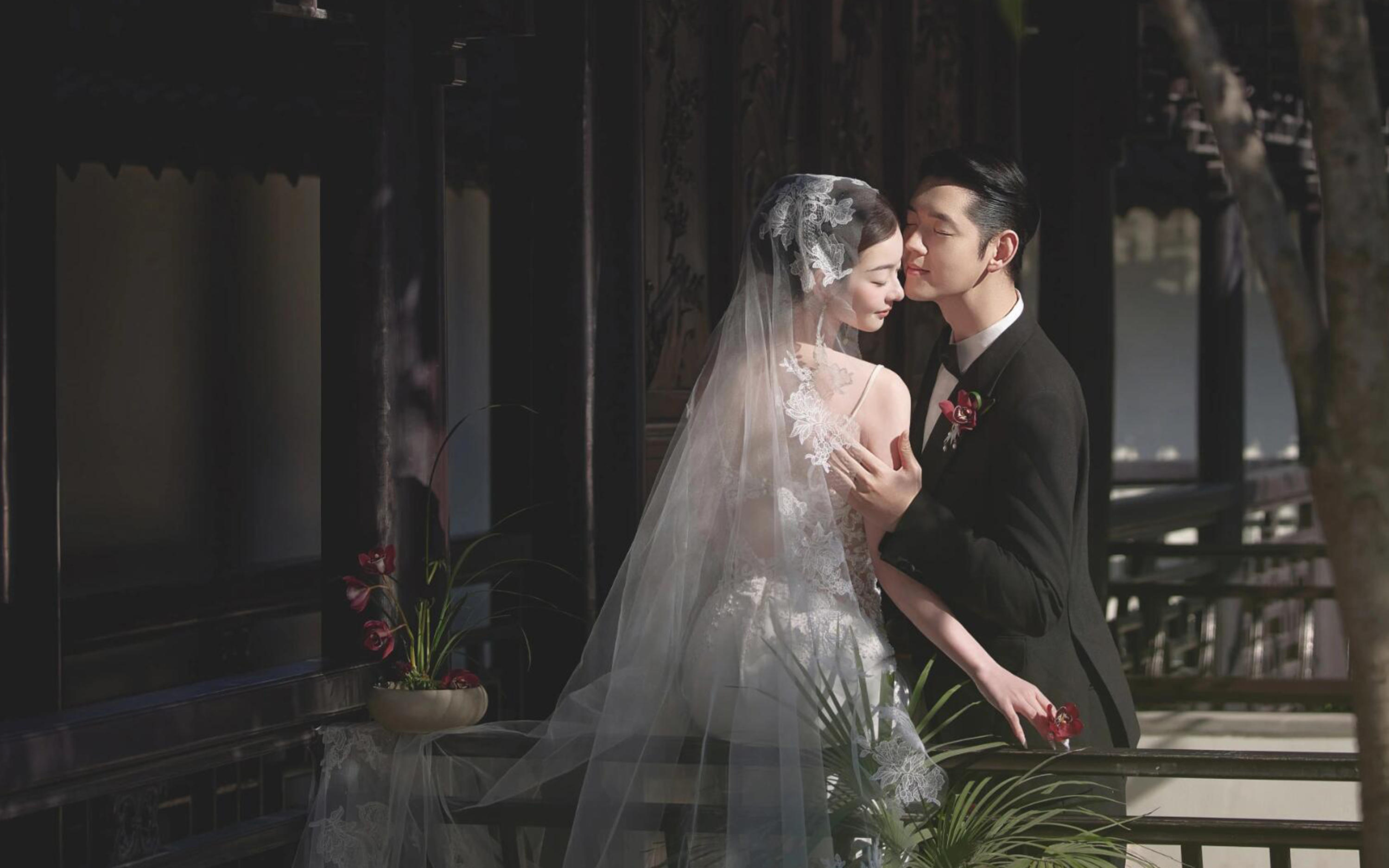 新中式园林婚纱照，一眼沦陷超惊艳！