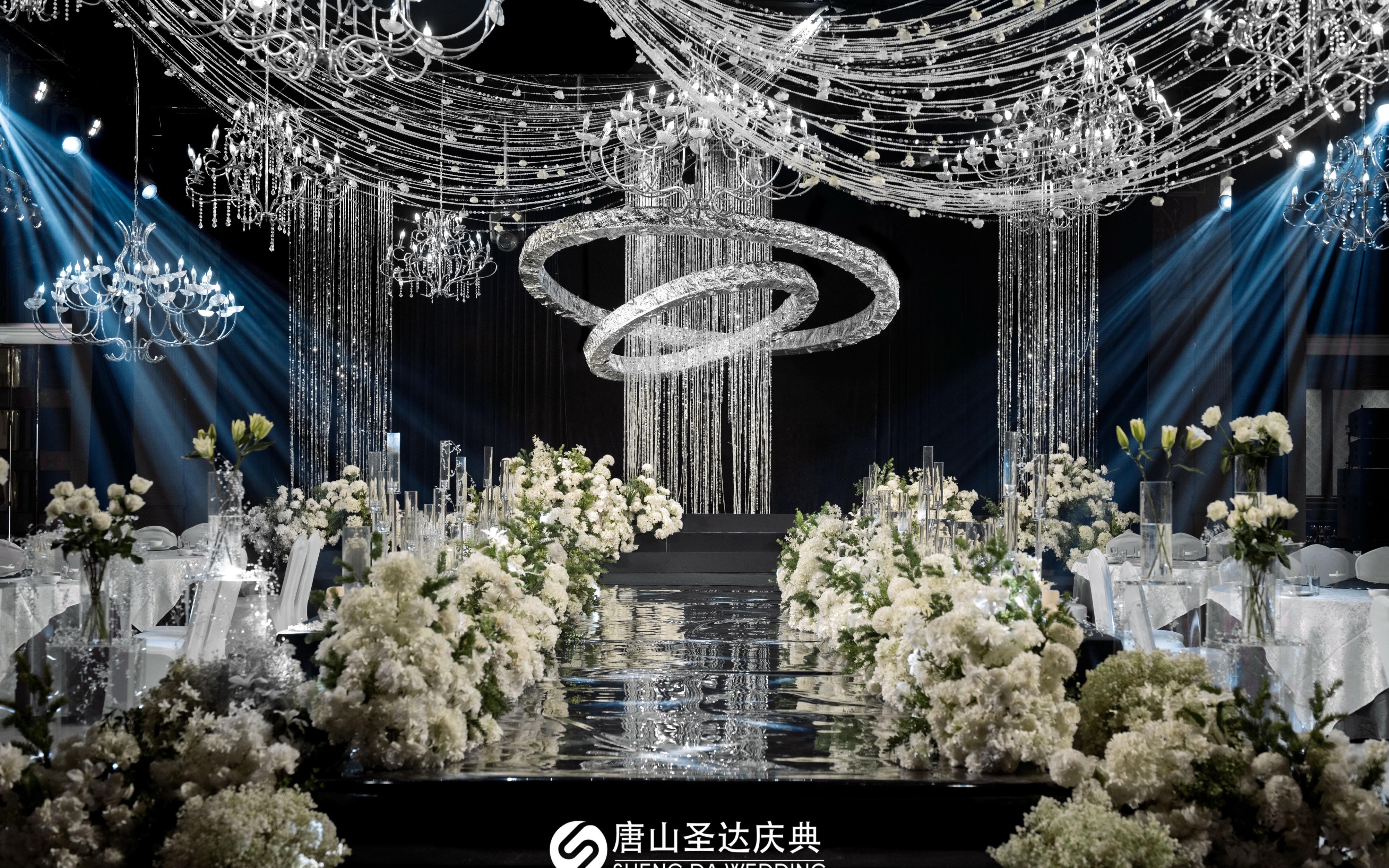 白绿色的韩式婚礼