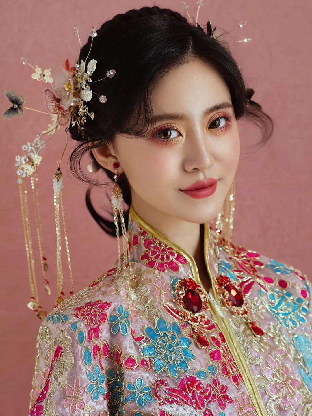 【美人制造热卖】中式/明制造型汉服重工头饰租赁