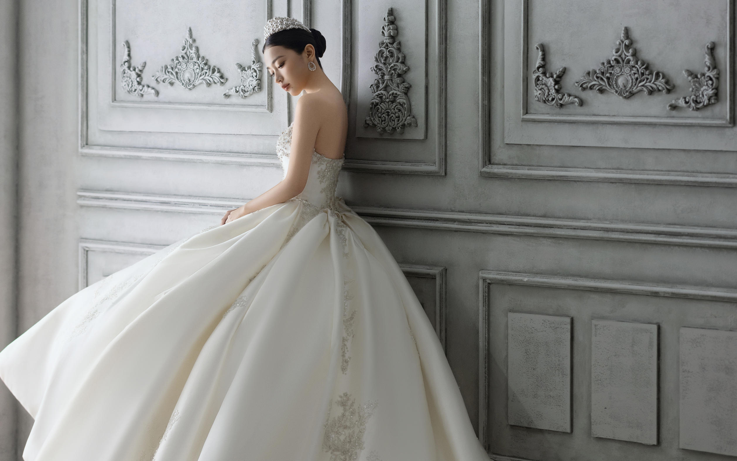 刘心怡夫妇/室内主纱