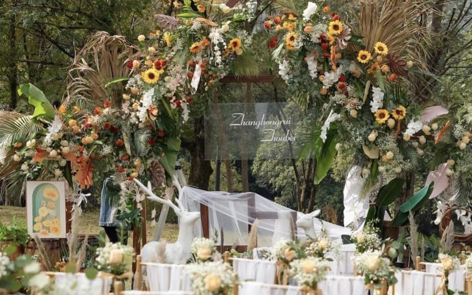  喜橙|秋日草坪婚禮