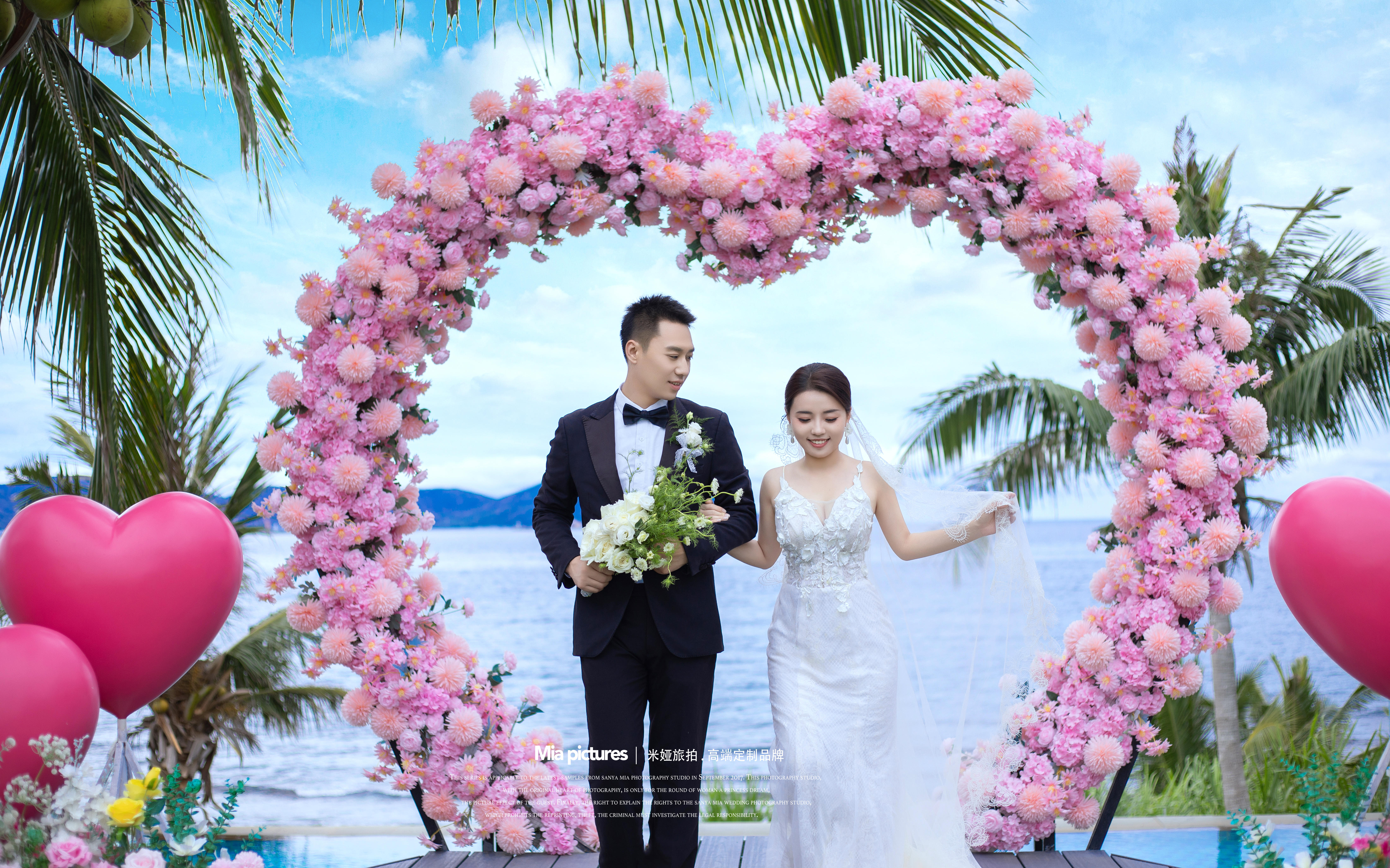 被闺蜜赞爆啦❣️结婚一定要拍的三亚婚纱照