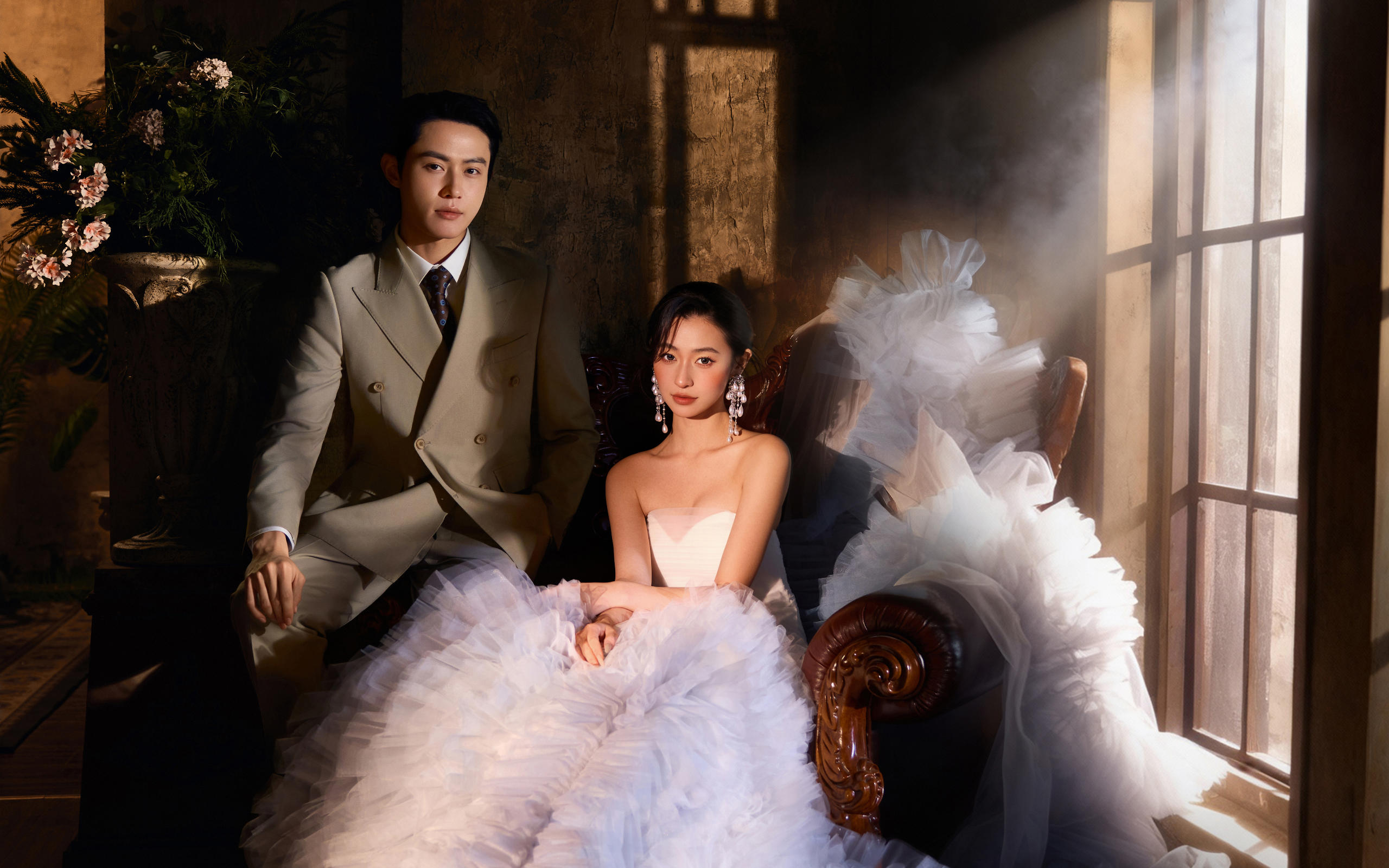 被问爆的光影主纱！出片率 💯是心动的模样