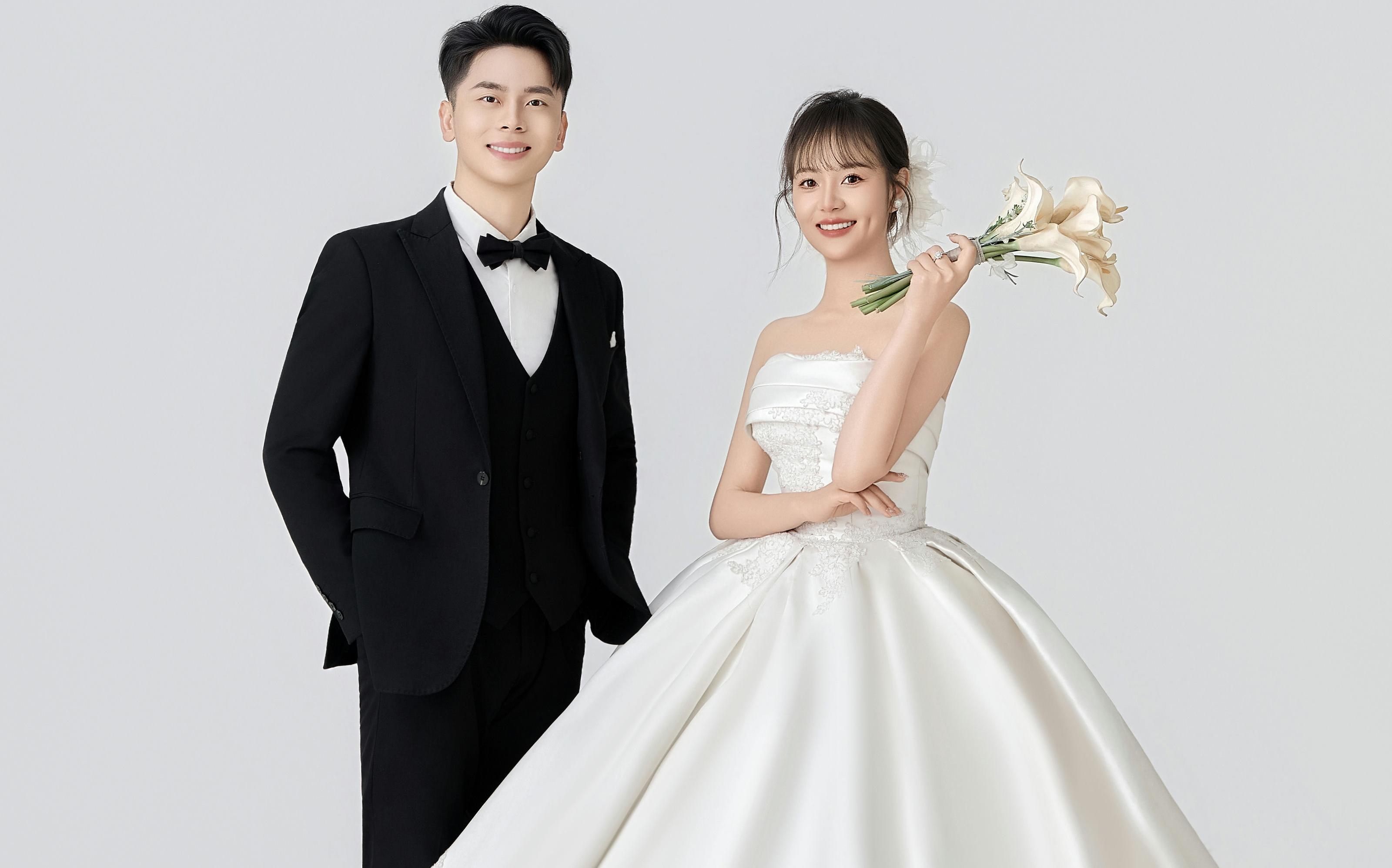 朋友圈點擊率??的韓式極簡婚紗照，結(jié)婚必拍