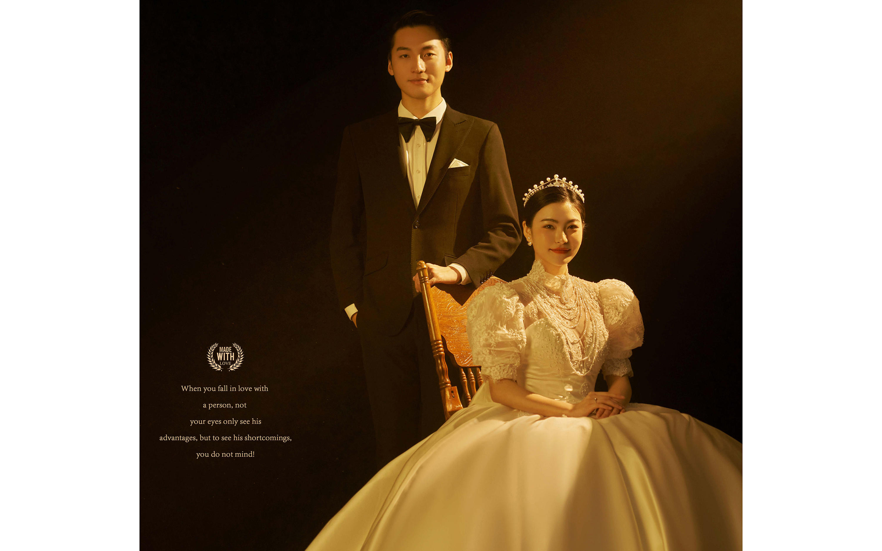 简约高级感婚纱照