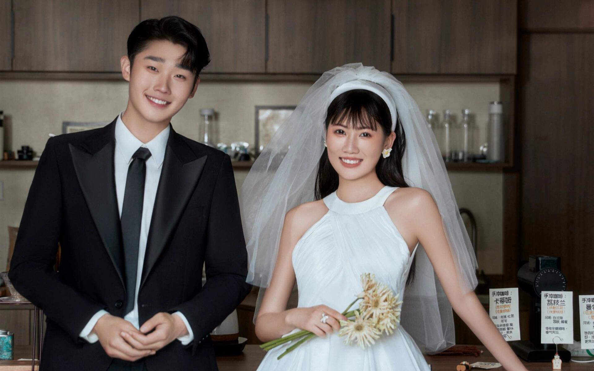 真不是劇照！選了好久的ins風(fēng)婚紗照
