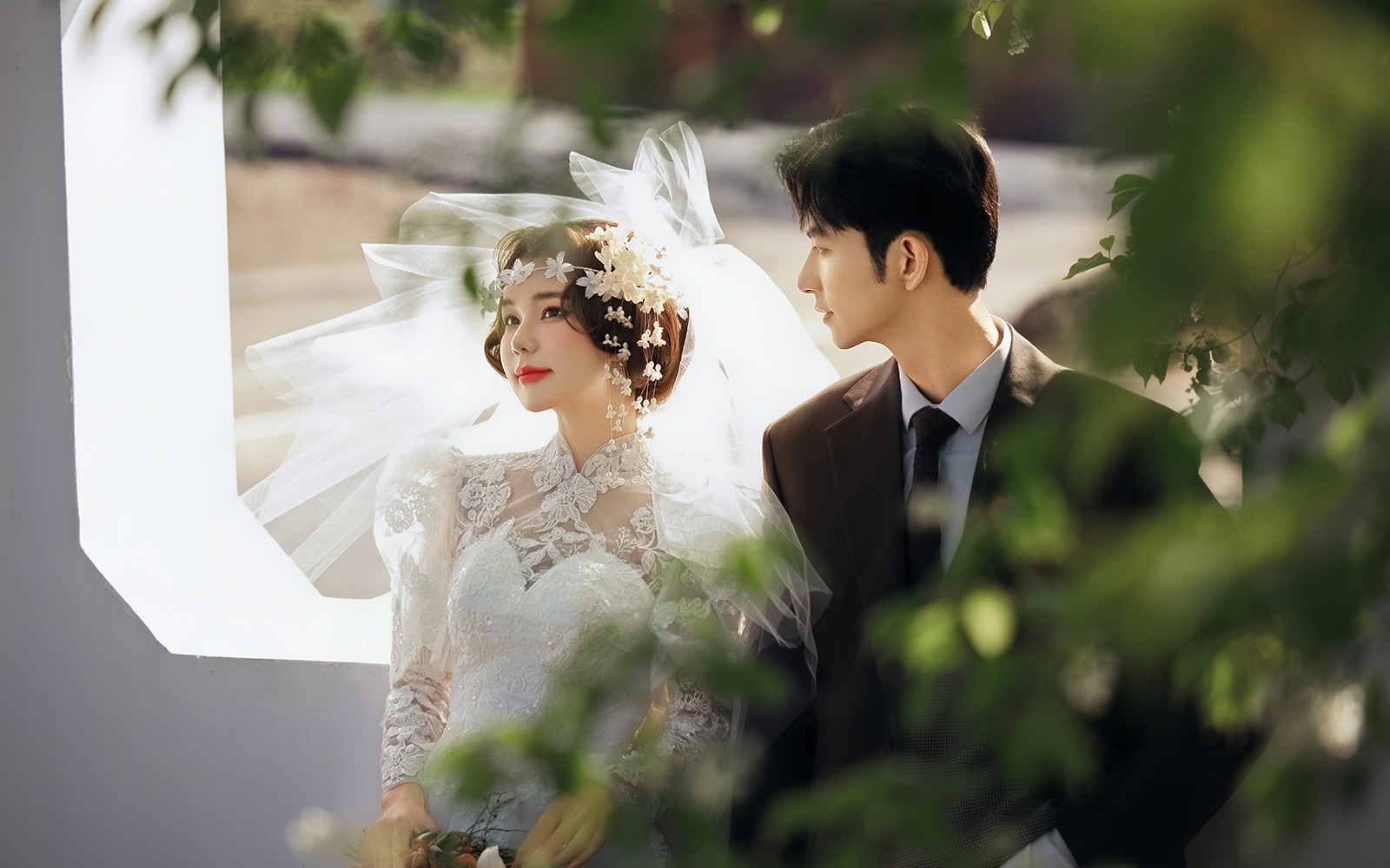 备婚必看✨民国风园林婚纱照的淡雅浪漫