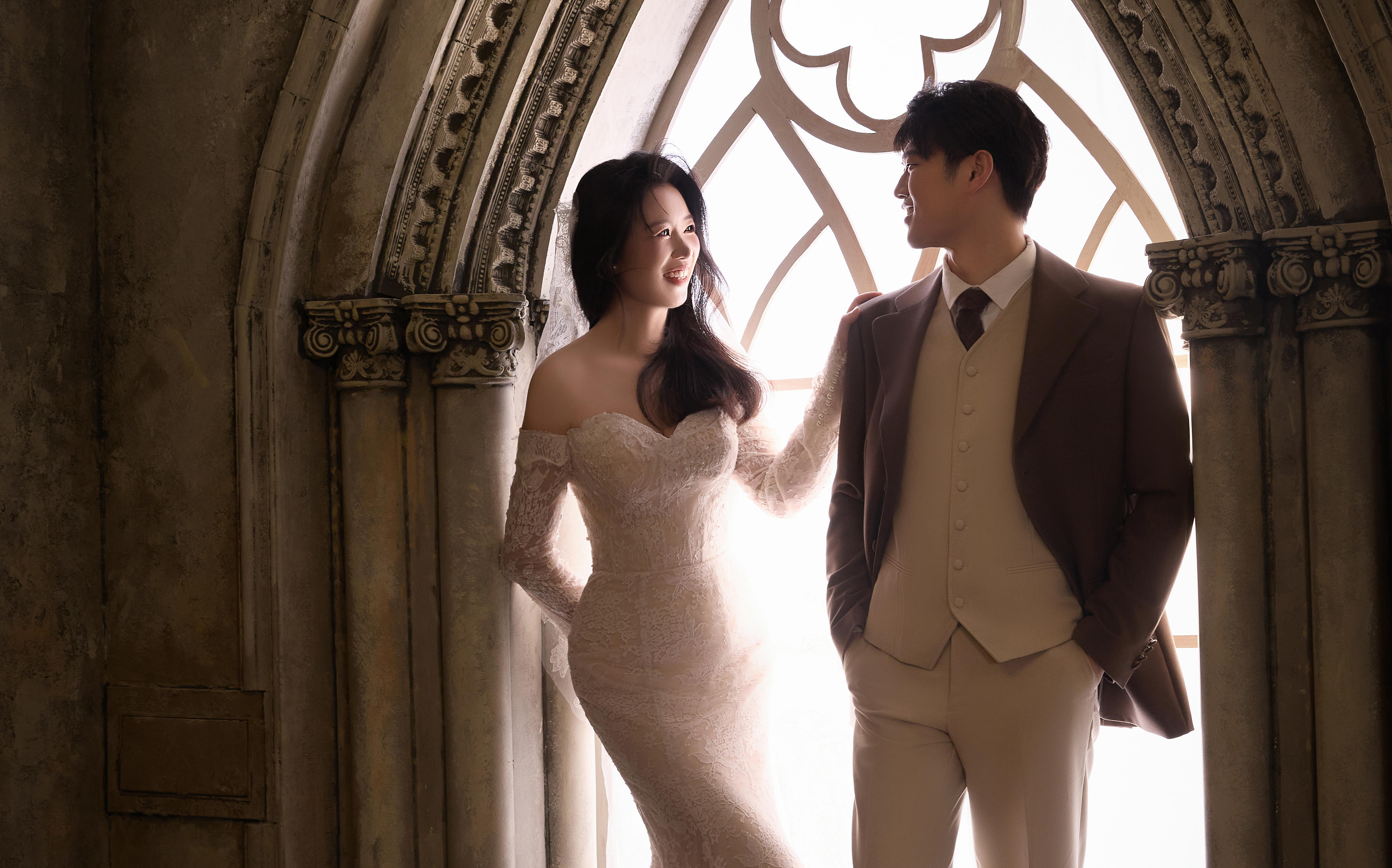 火爆朋友圈的法式复古婚纱照🥀