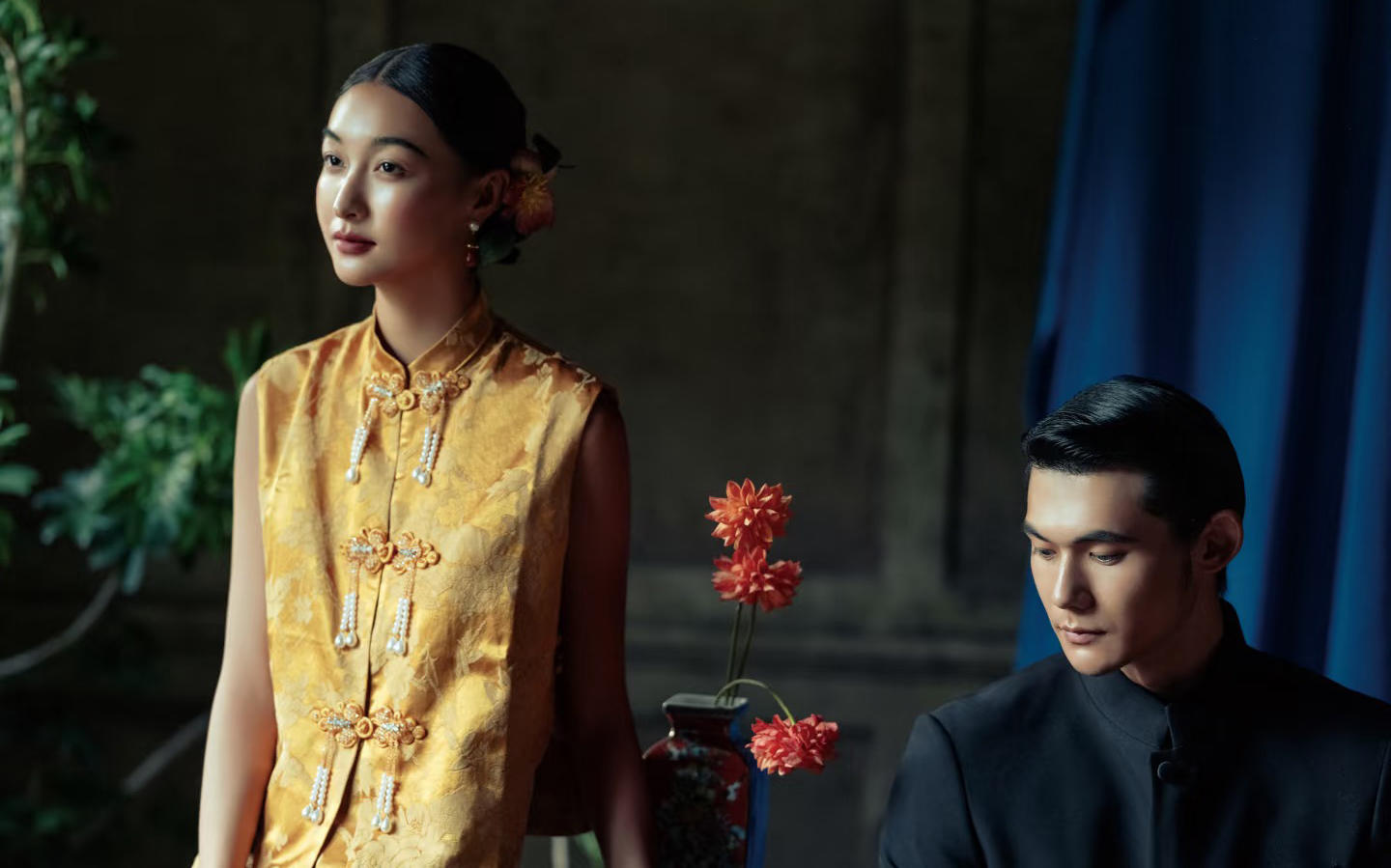 金色内景拍中式｜谁拍谁是“金”枝玉叶 👸