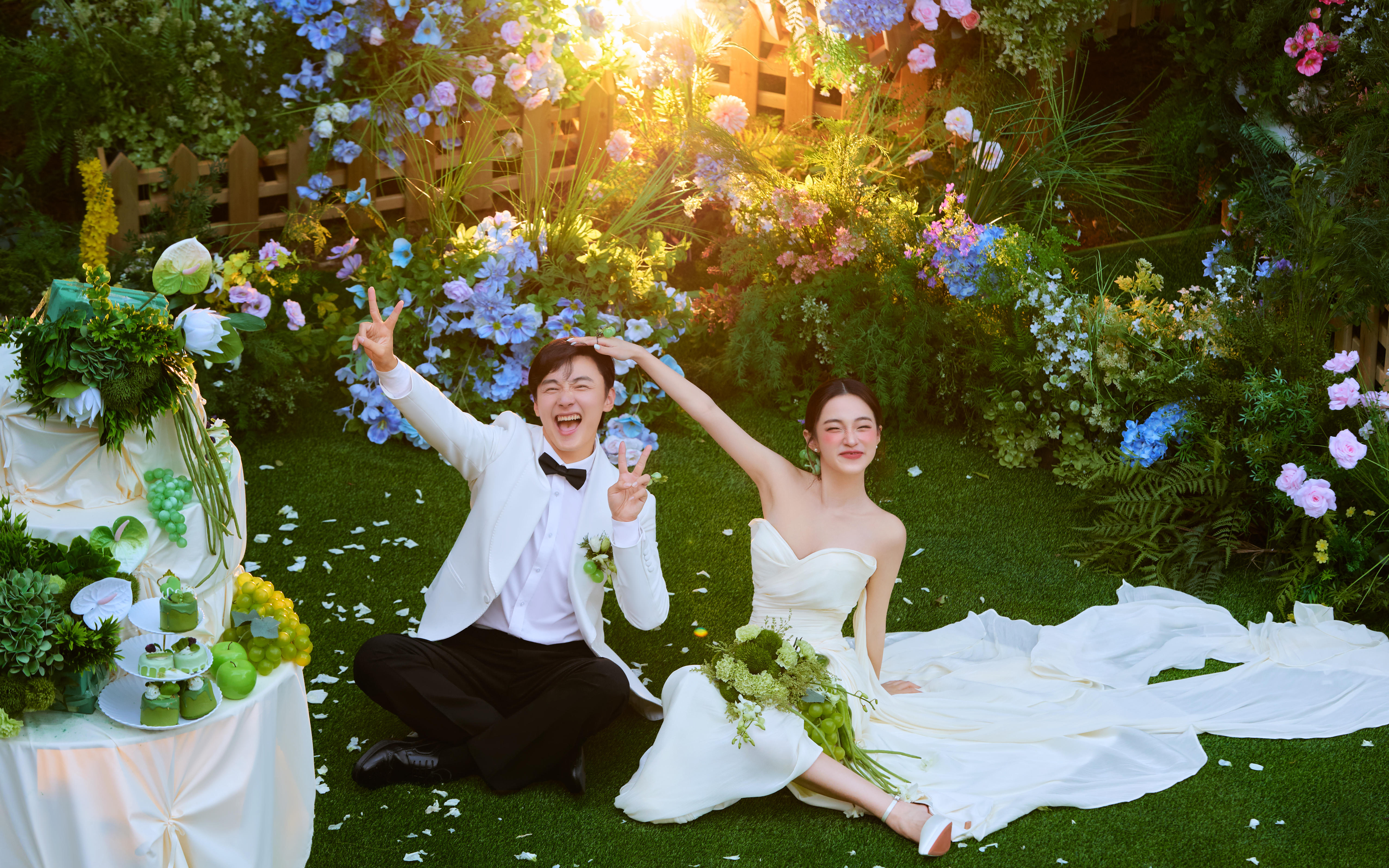 把仪式感搬进婚纱照里❤