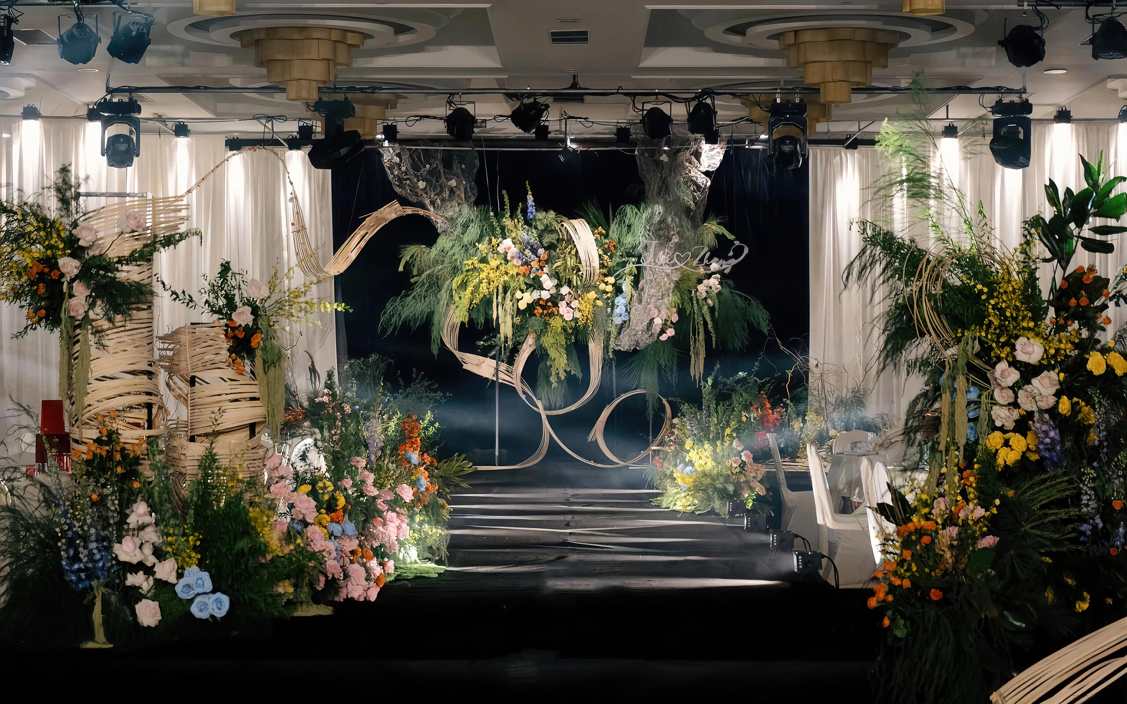 森林秘境里的诗意婚典