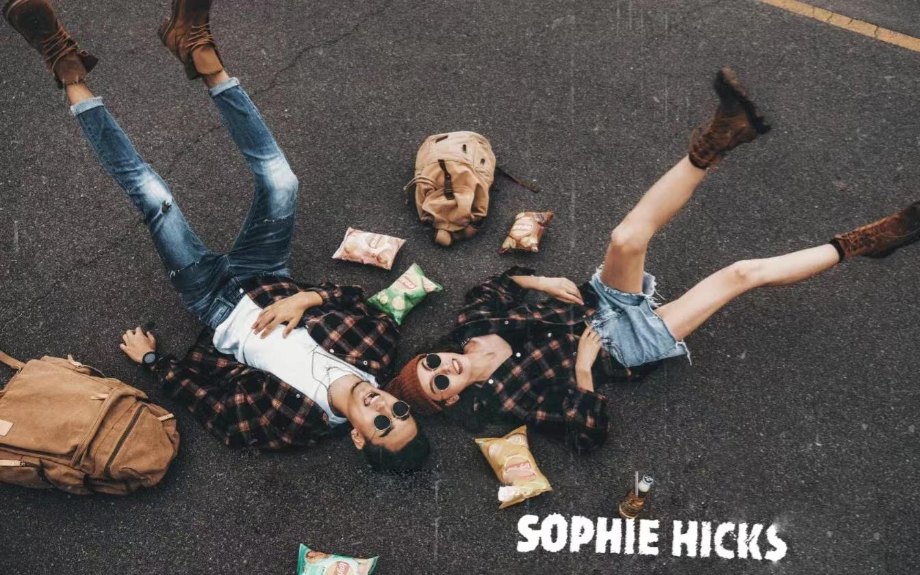 充滿自由力的婚紗照