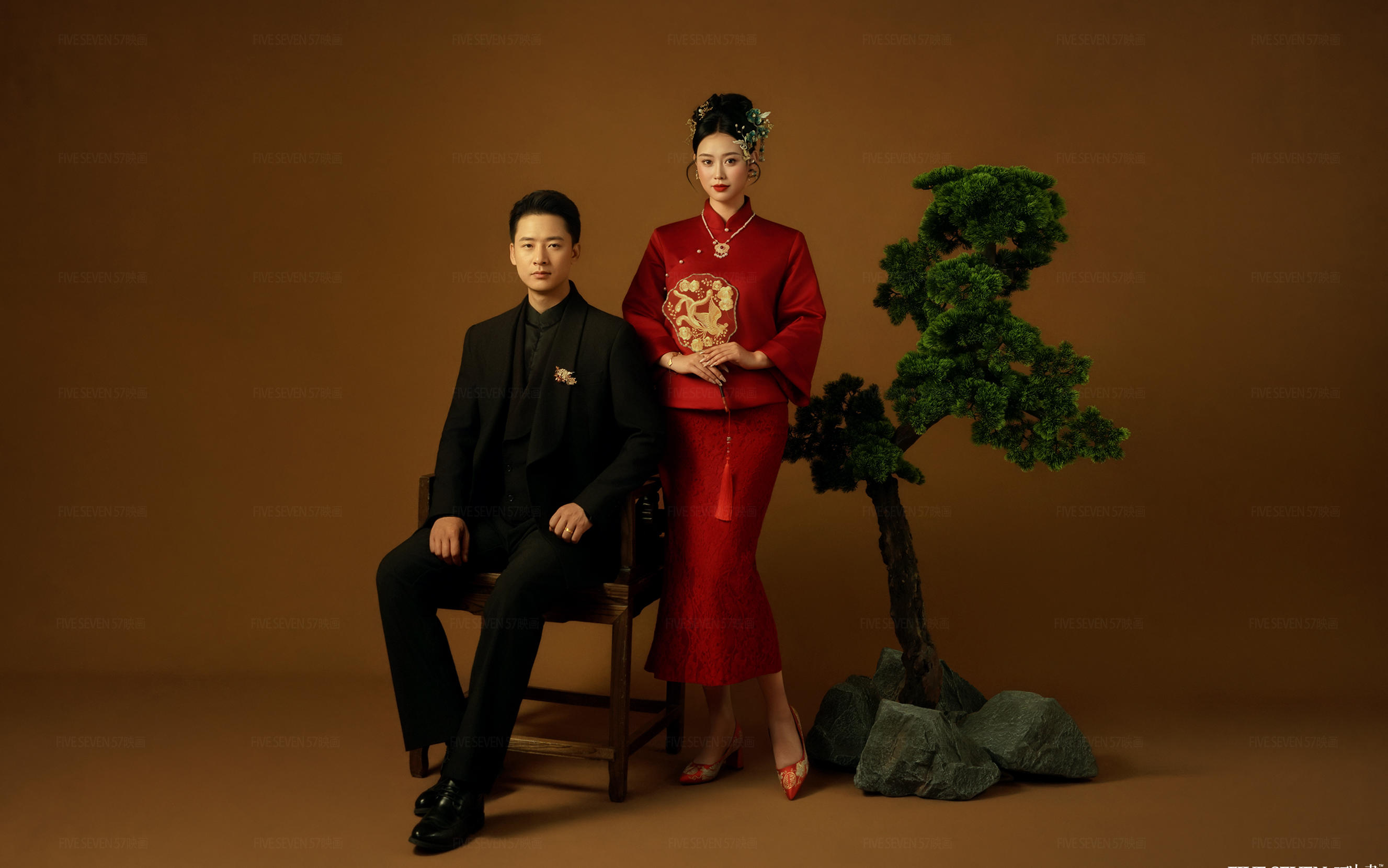 【57映畫】客片分享-中式婚紗照