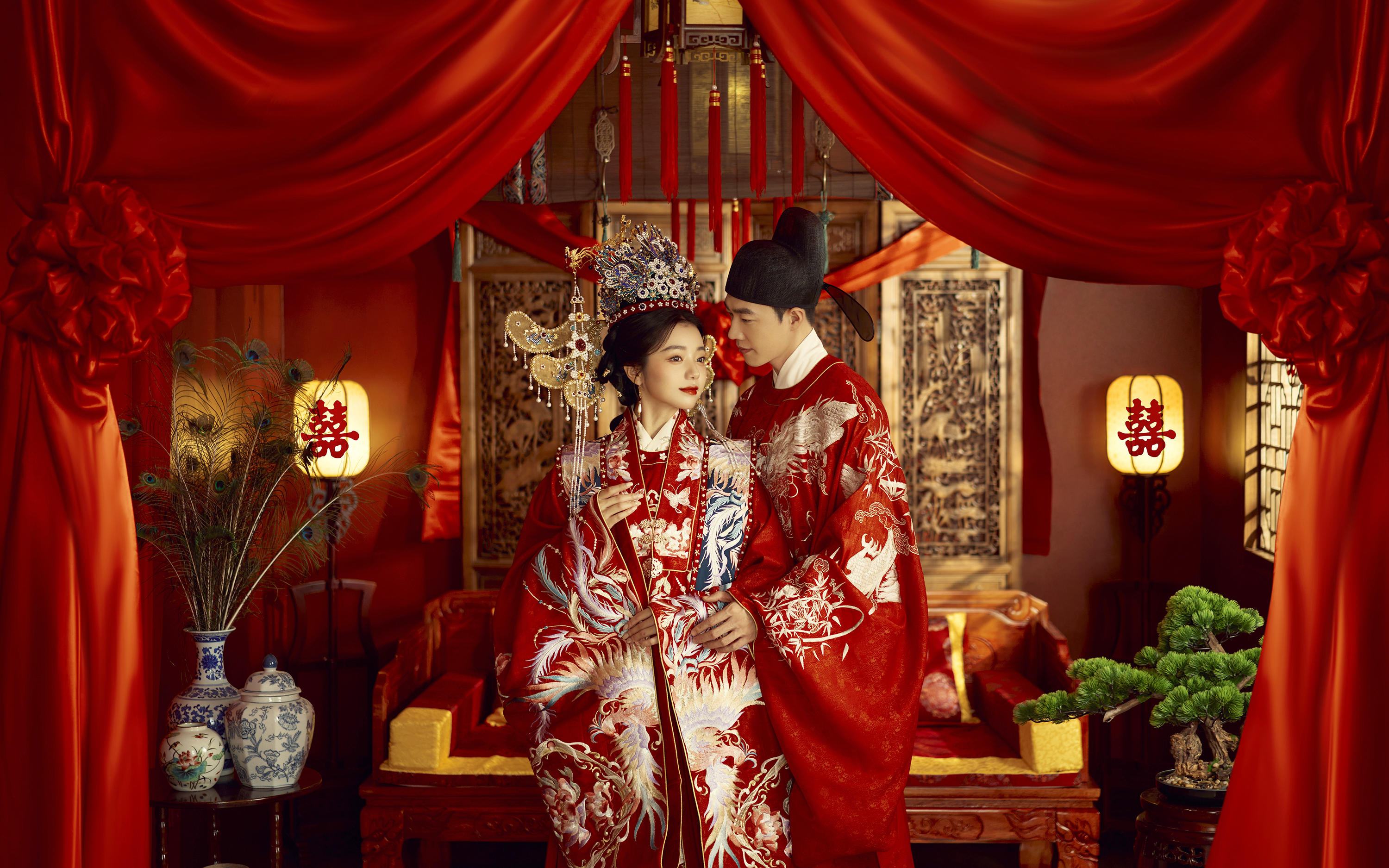 惊艳又出片的汉服婚纱照