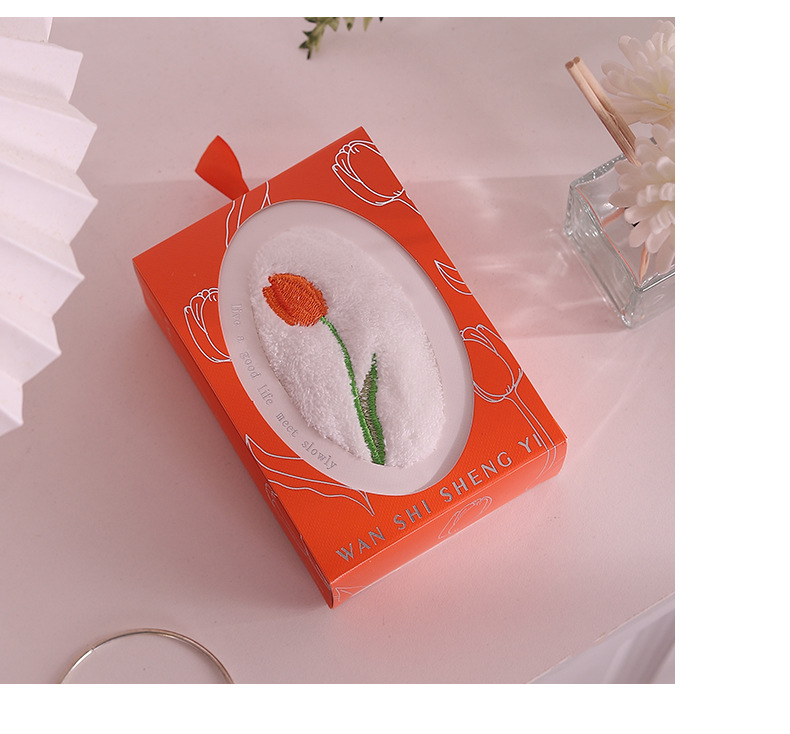 【1条】毛巾刺绣面巾珊瑚绒毛巾礼品擦手巾结婚用品