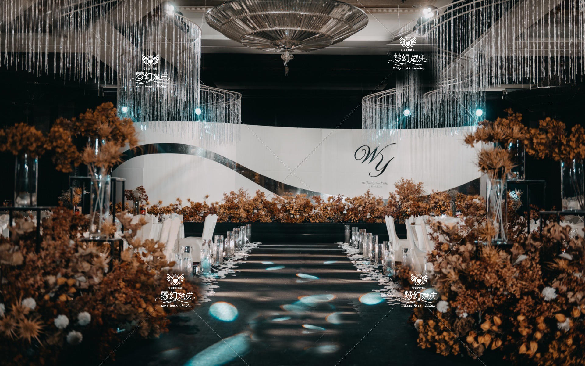 【梦幻婚庆礼仪策划】与众不同的橙色婚礼，爱了