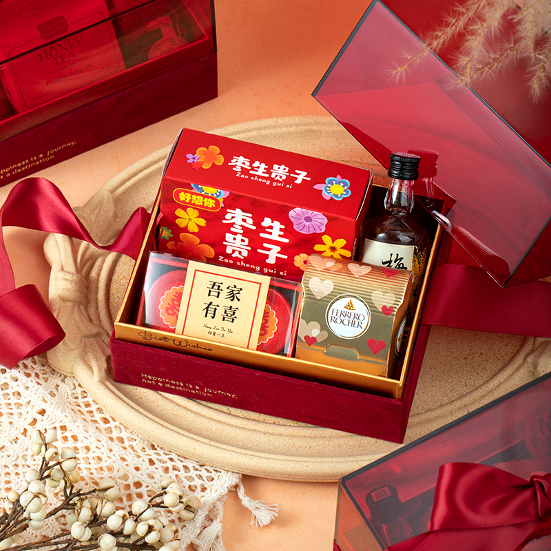 京東速遞 絲絨亞克力伴娘/郎伴手禮  多套任選