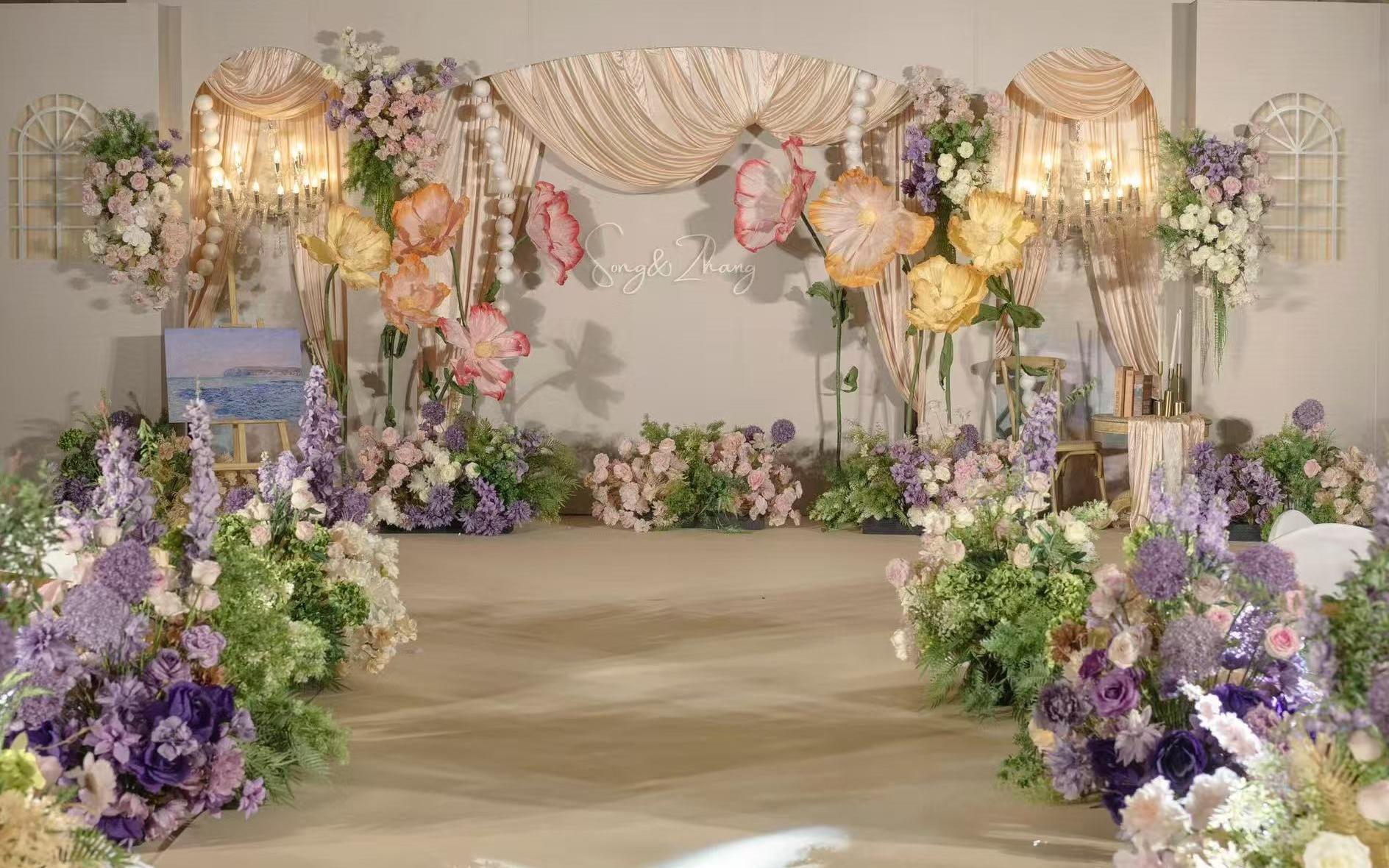 MEMO美慕|香槟色花园风的梦幻婚礼！