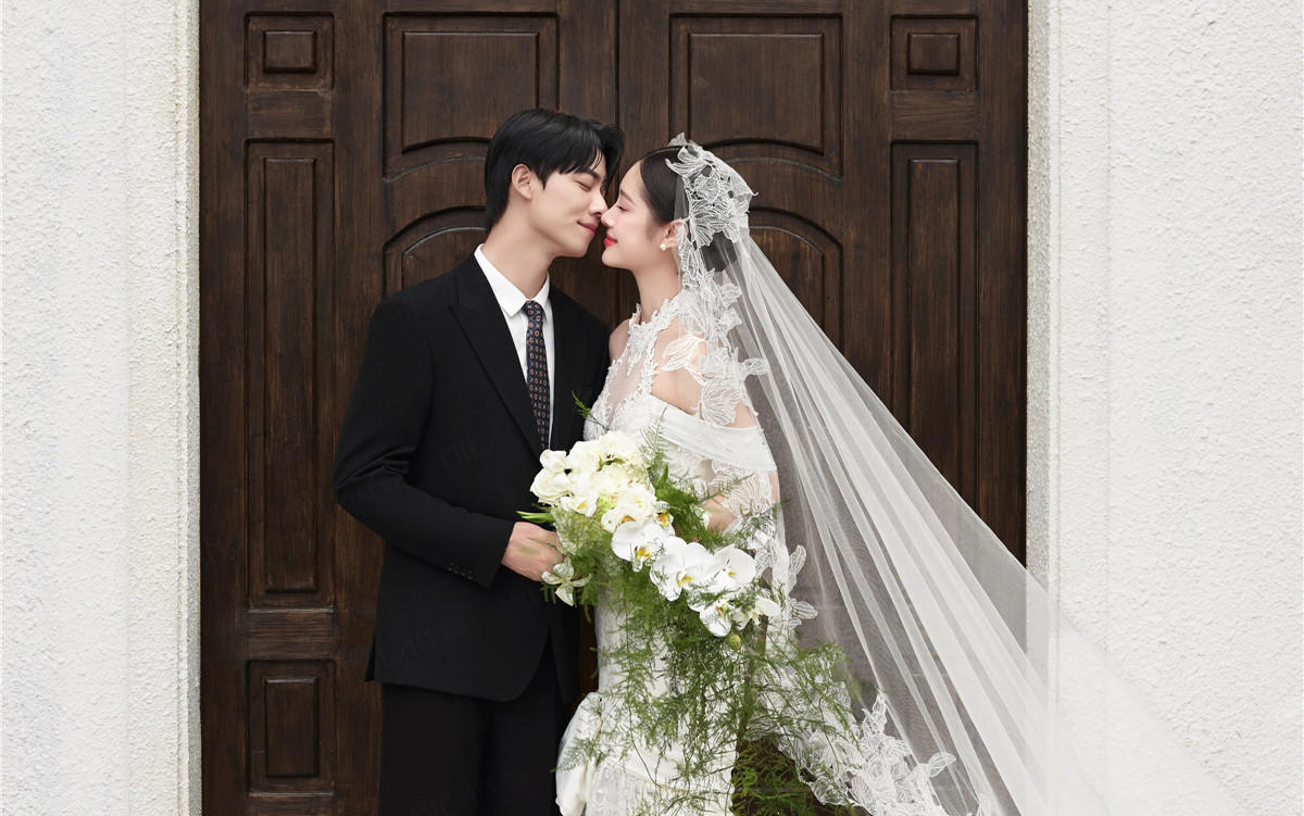 韩式教堂婚纱照｜仪式感和温柔感我都要