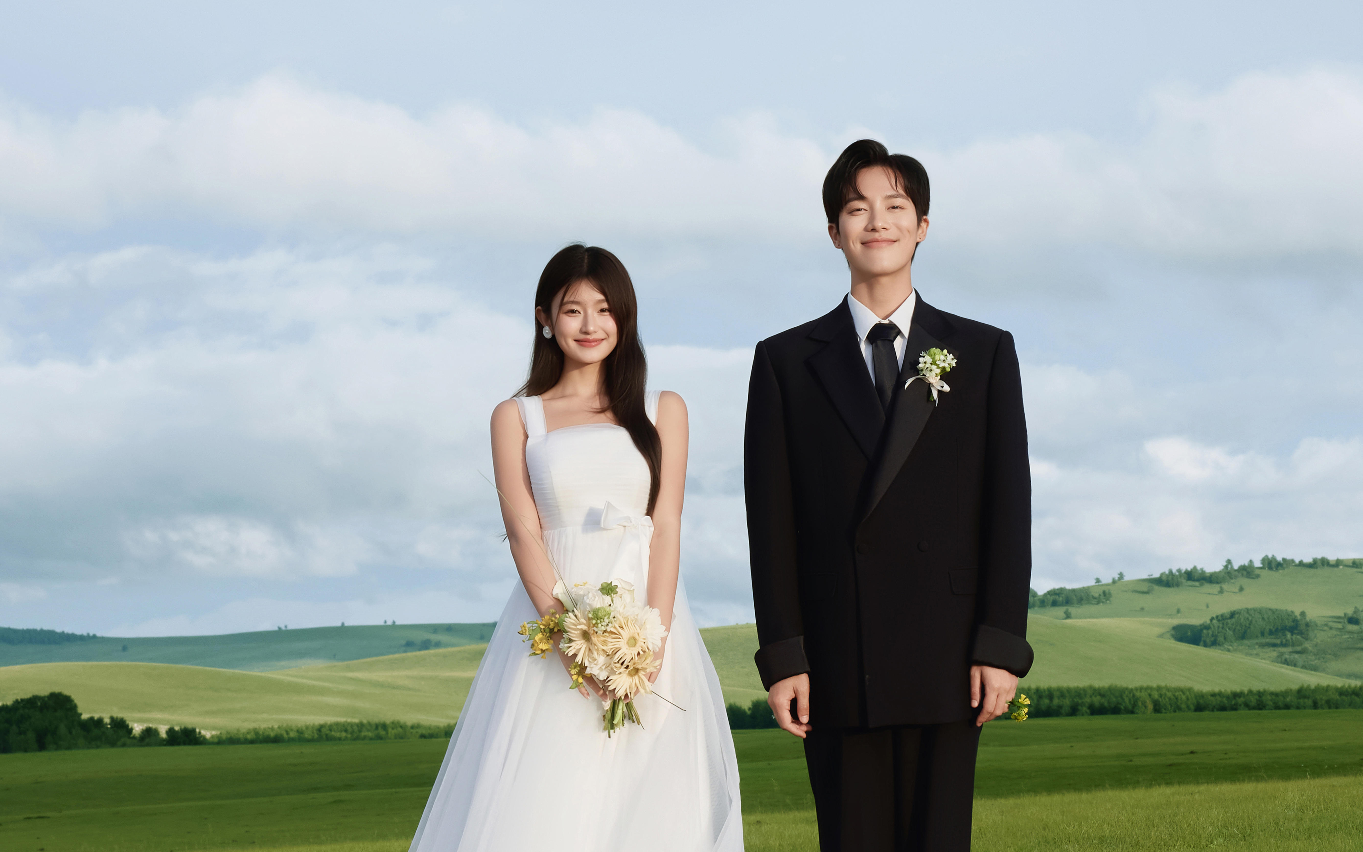 小清新草坪婚紗照~