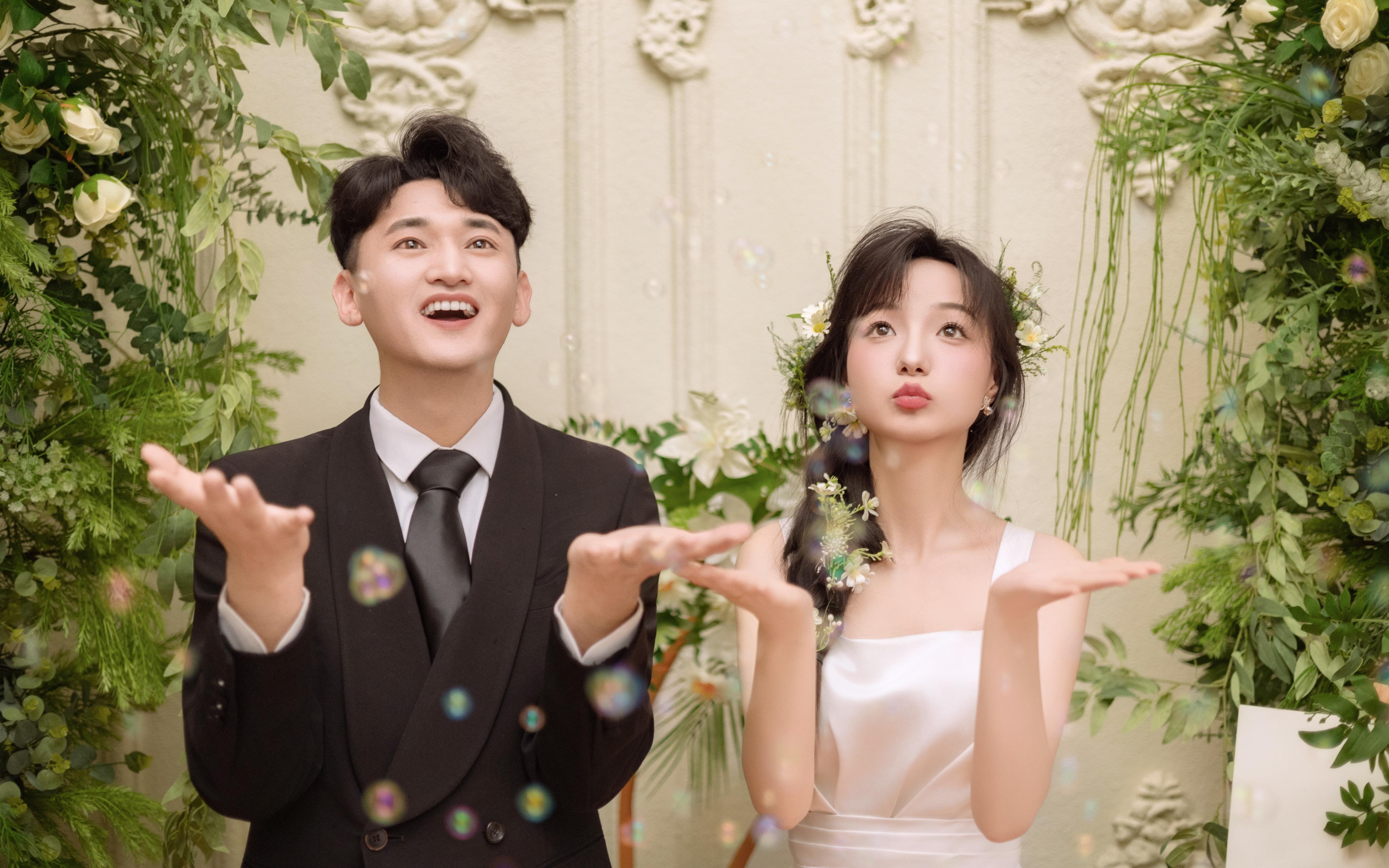 客片 | 超美的室內(nèi)法式花房婚紗照