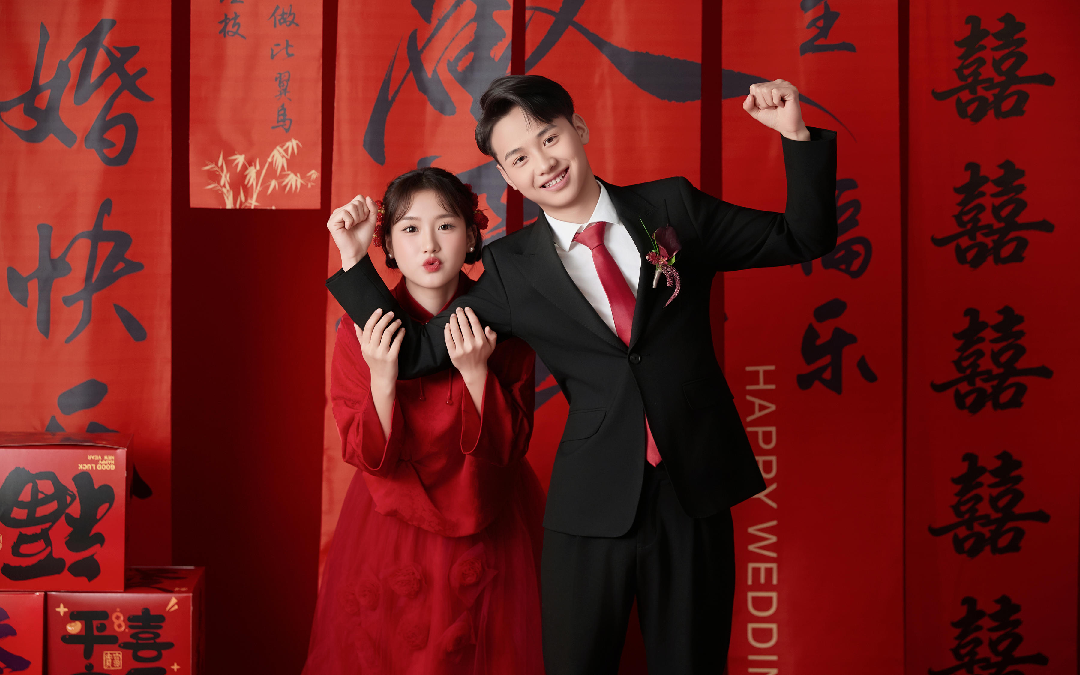 客片分享~內(nèi)景喜嫁婚紗照