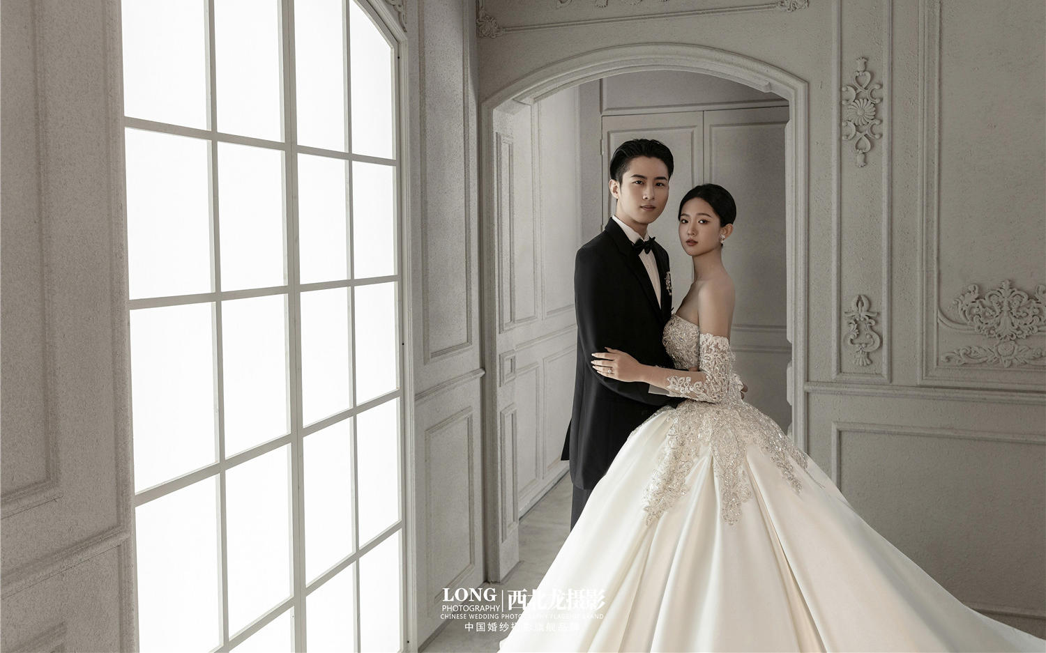 【西北龙摄影】复古欧式内景婚纱照