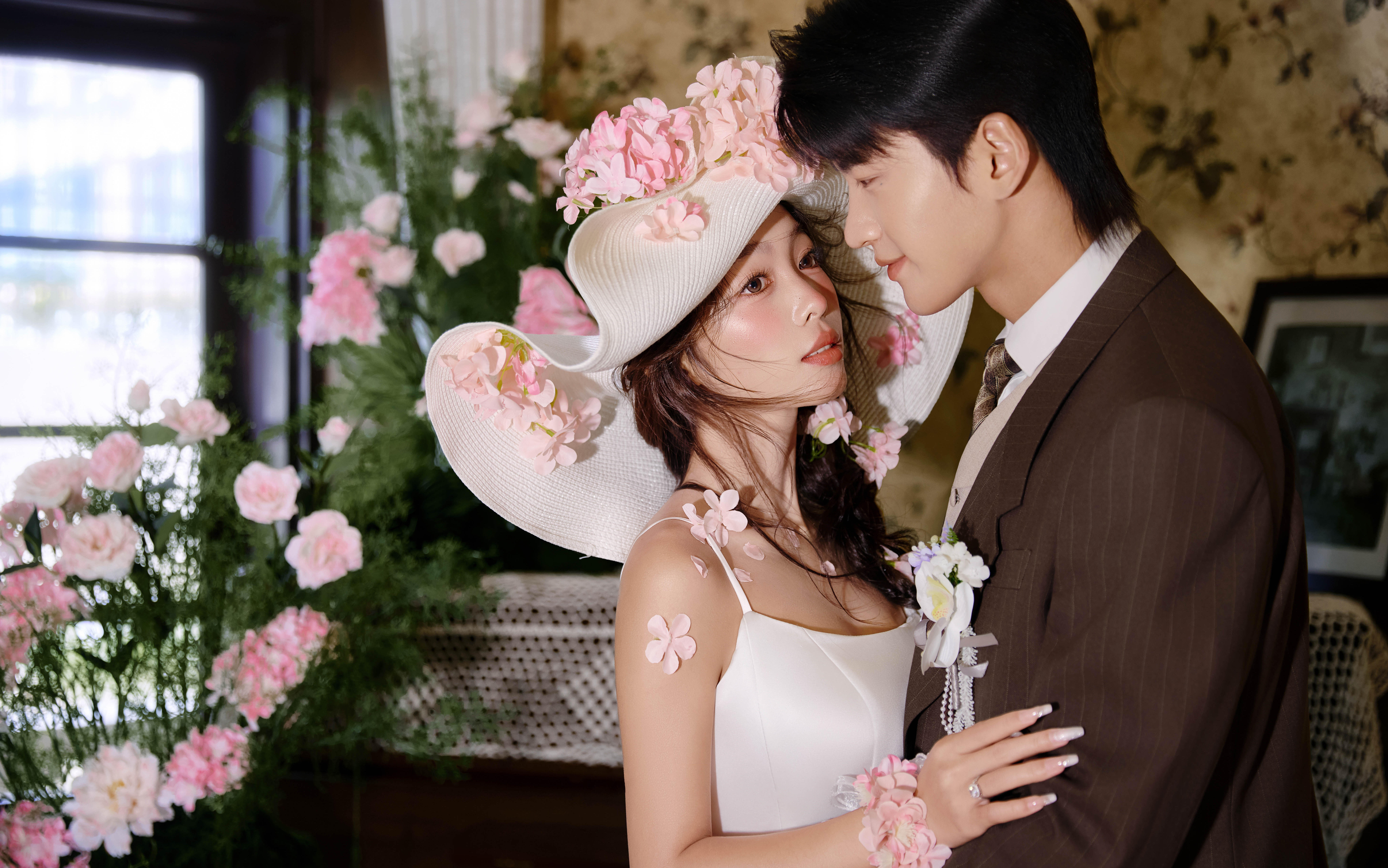 姐妹们都去拍❗️超美的复古婚纱照💐好美