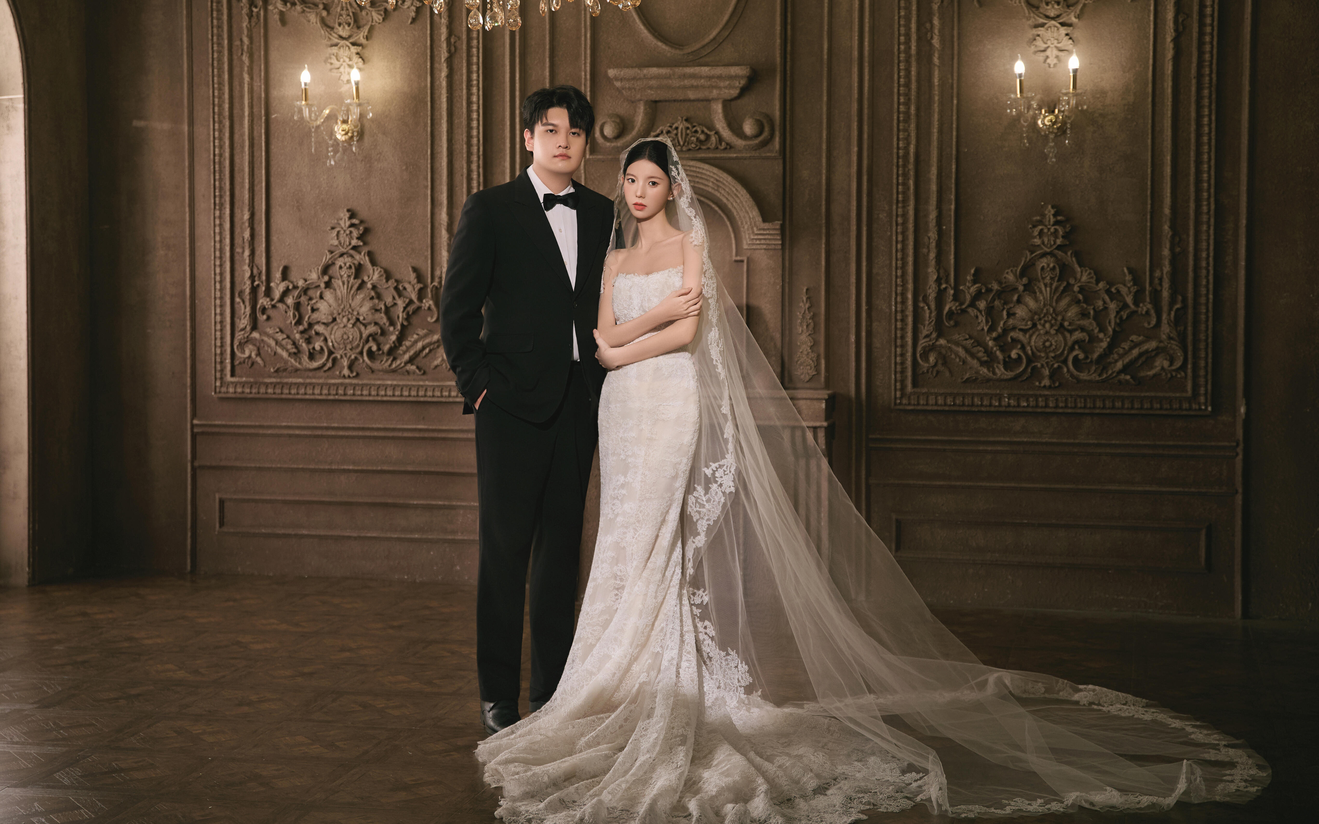 一场关于仪式感与高级感的邂逅 婚纱照